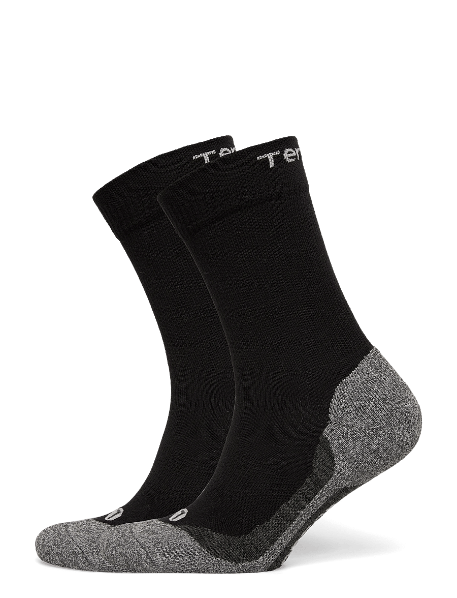 Tenson - Core Hiking Crew Sock 2-Pack Unisex - strümpfe - black - 0