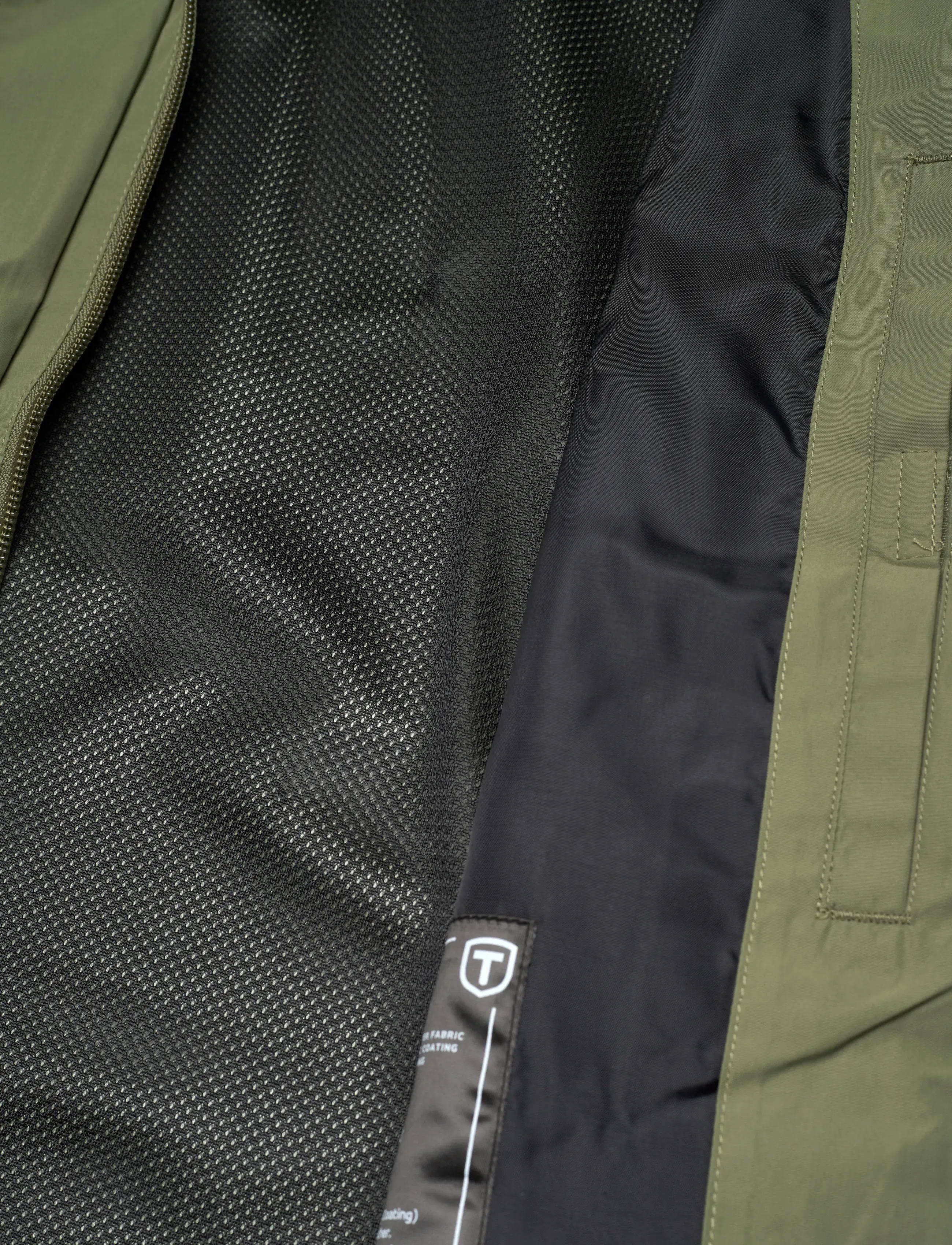 Tenson - Melville Jacket Woman - outdoor jacken - olive - 5