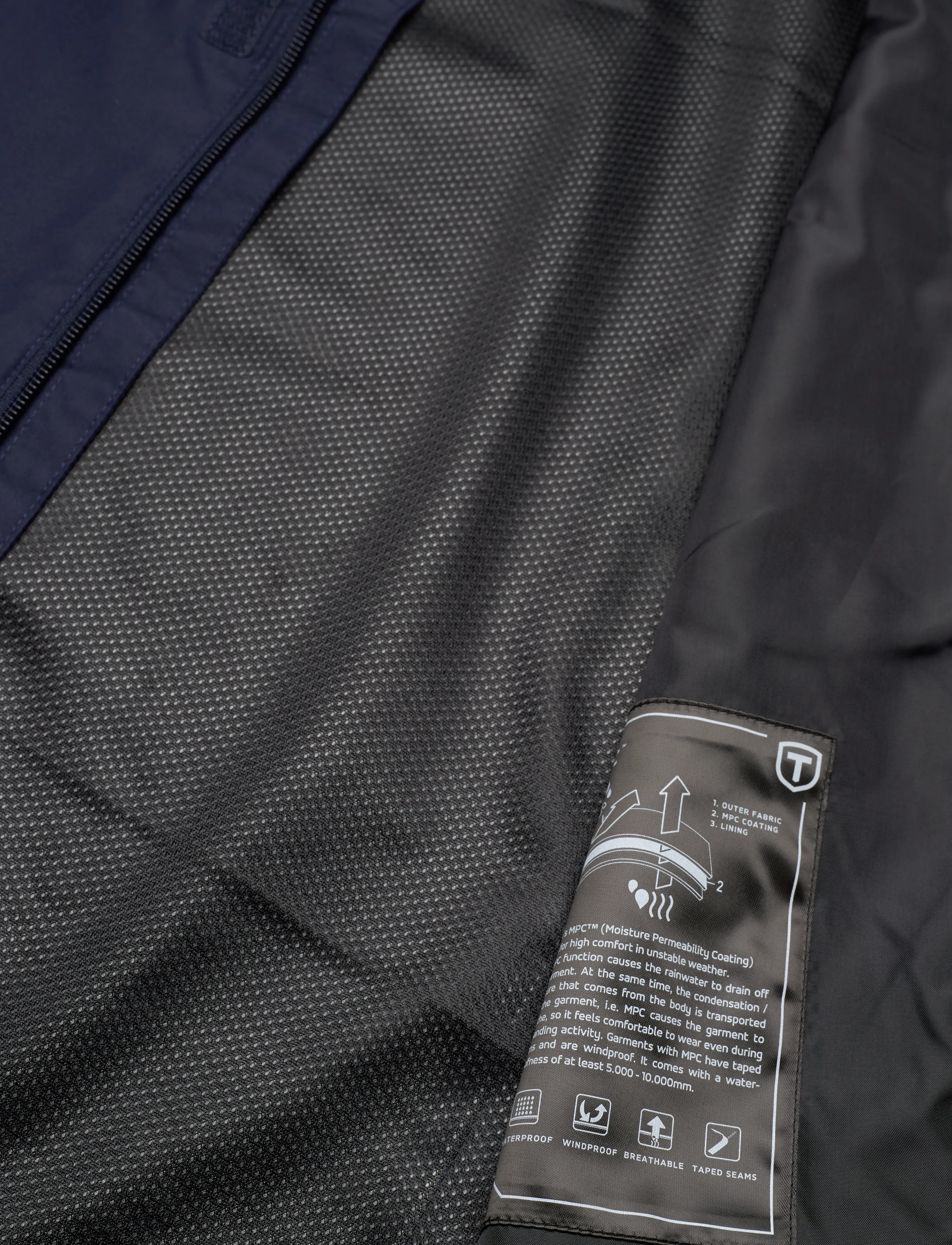 Tenson - Melville Jacket - outdoor & rain jackets - dark navy - 5