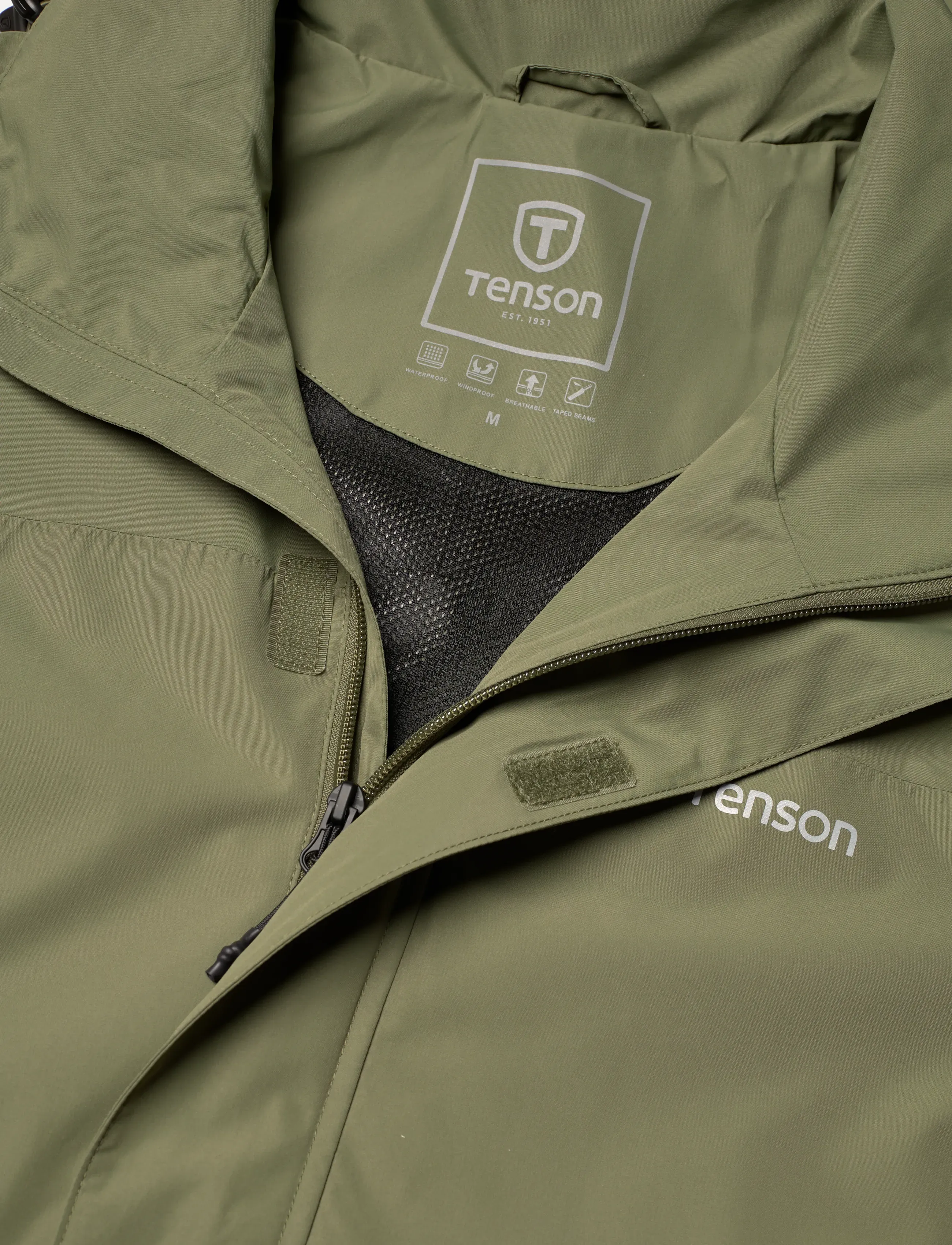 Tenson - Melville Jacket - frilufts- & regnjakker - olive - 2