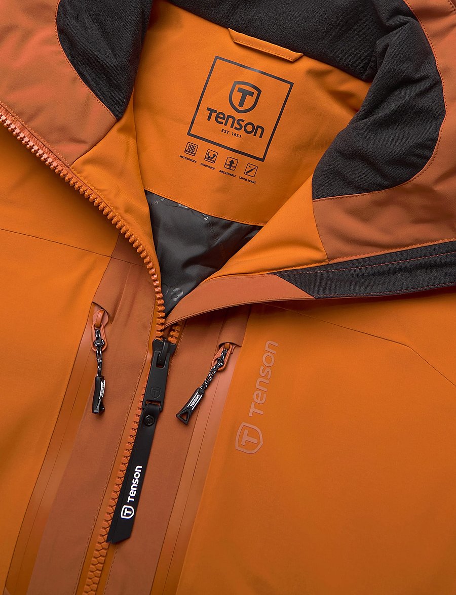 Tenson - Arlin Jacket Men - dark orange - 2