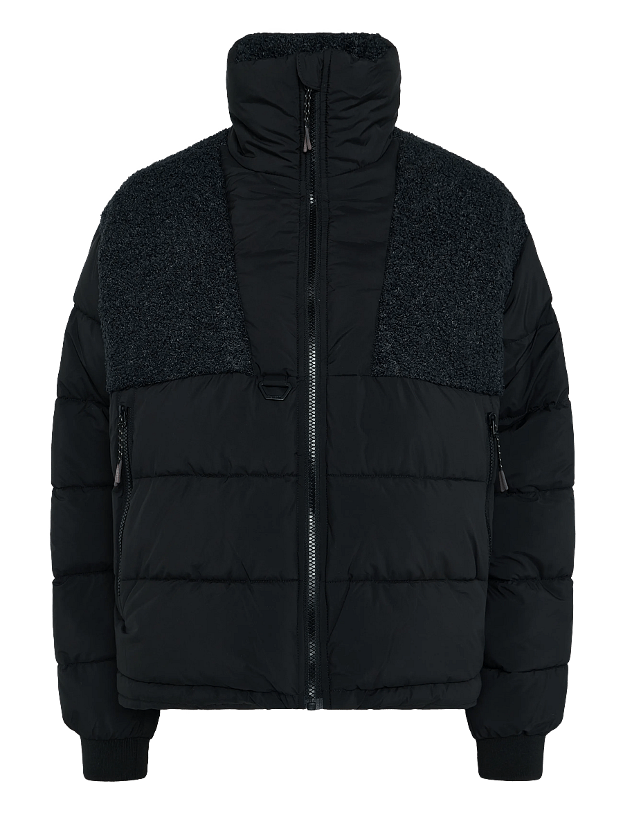 Tenson - Kenun Hybrid Jacket W - vinterjakker - black - 1