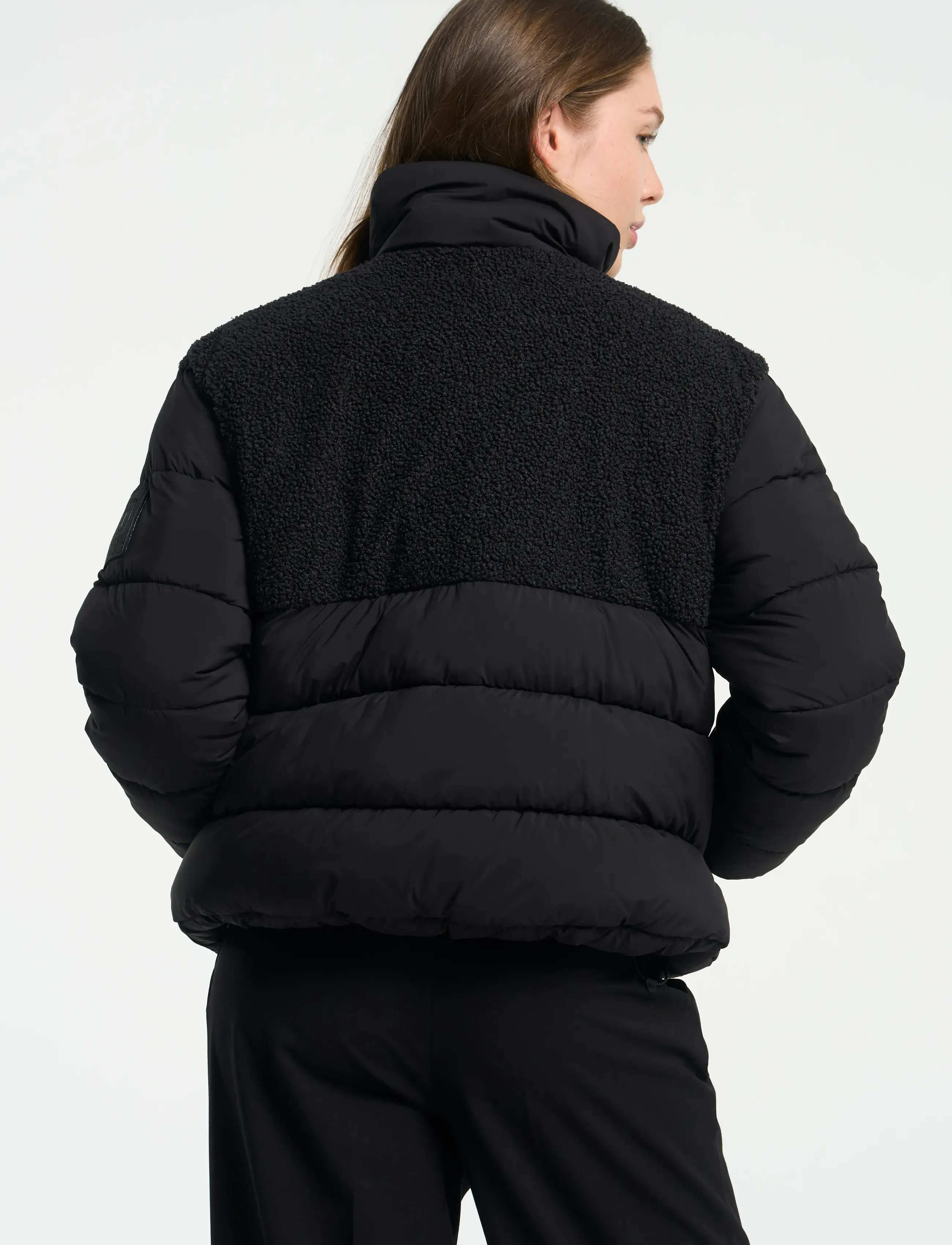 Tenson - Kenun Hybrid Jacket W - vinterjakker - black - 3