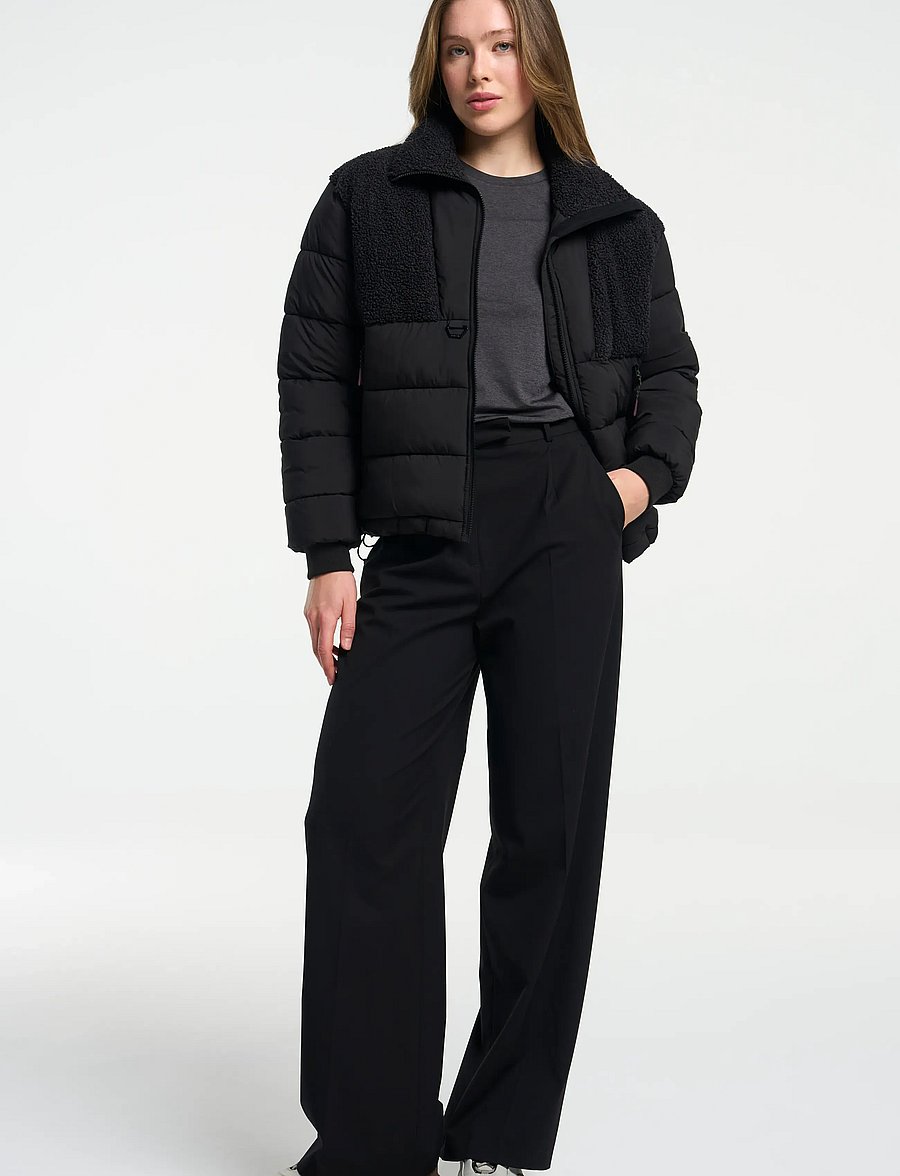 Tenson - Kenun Hybrid Jacket W - vinterjakker - black - 5