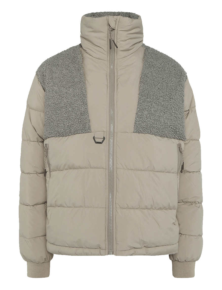 Tenson - Kenun Hybrid Jacket W - vinterjakker - sand - 1