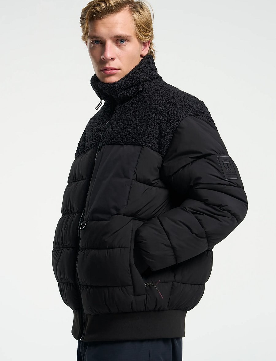 Tenson - Kenun Hybrid Jacket M - striukės ir švarkeliai - black - 0