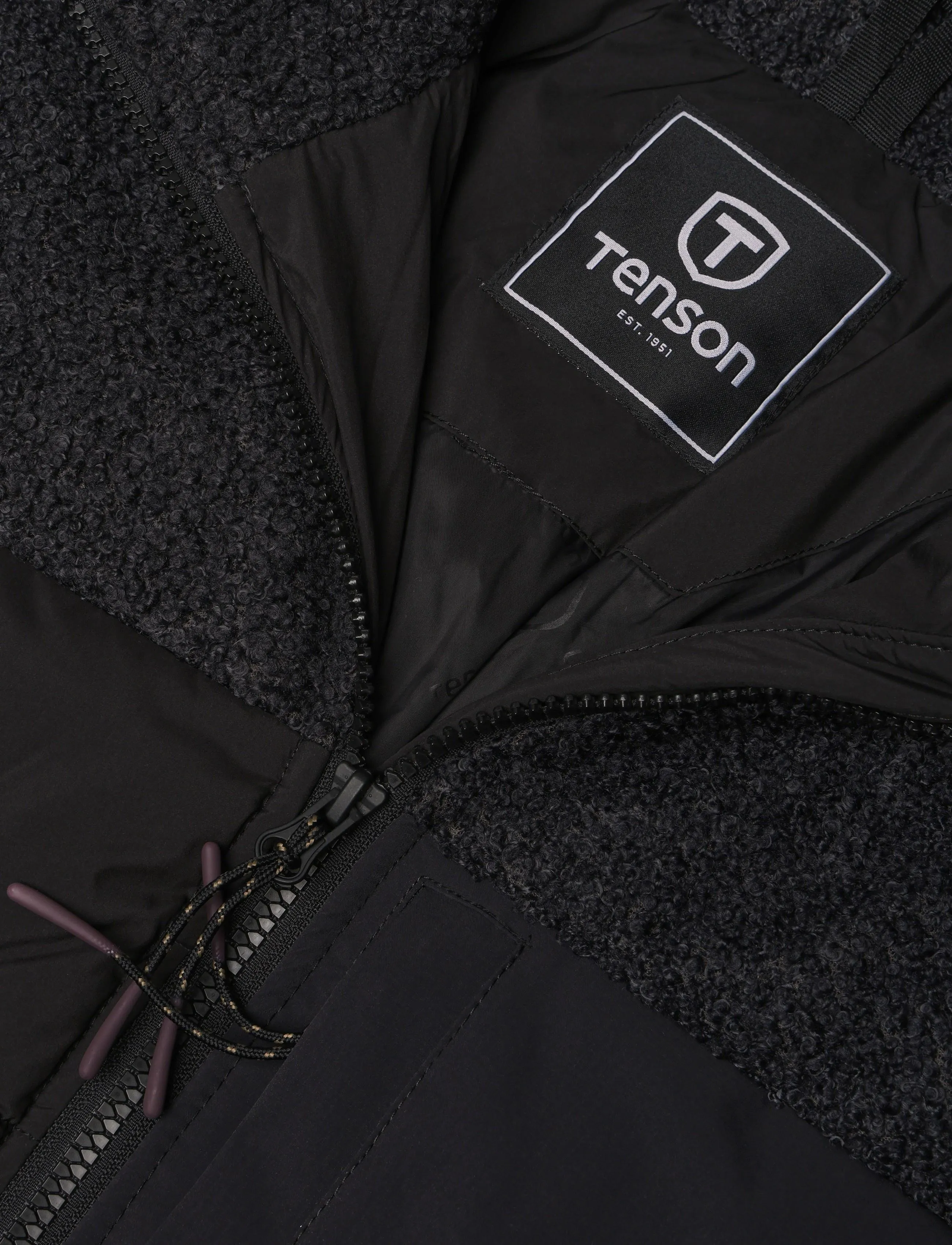 Tenson - Kenun Hybrid Jacket M - freizeitjacken - black - 2