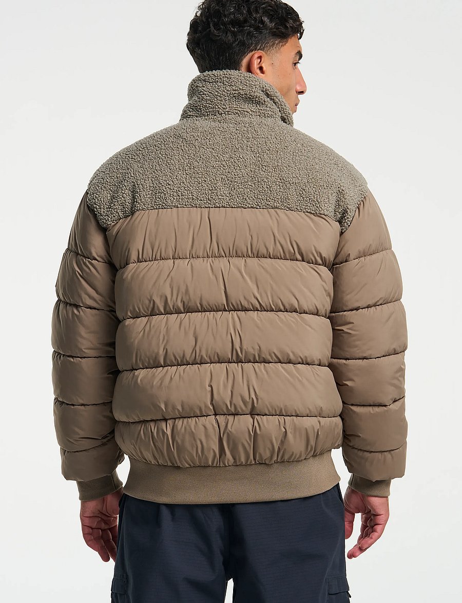 Tenson - Kenun Hybrid Jacket M - down jackets - taupe - 3