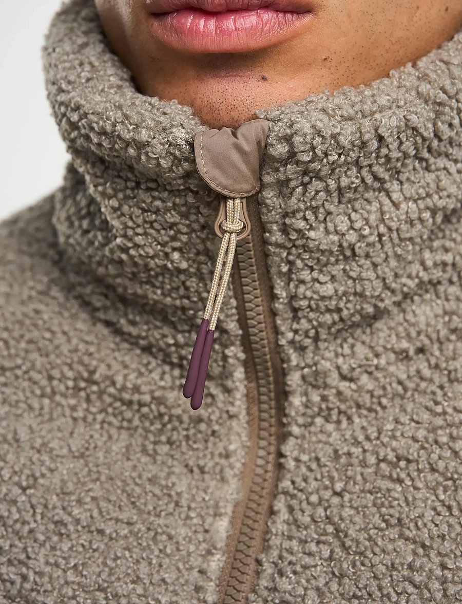 Tenson - Kenun Hybrid Jacket M - down jackets - taupe - 5