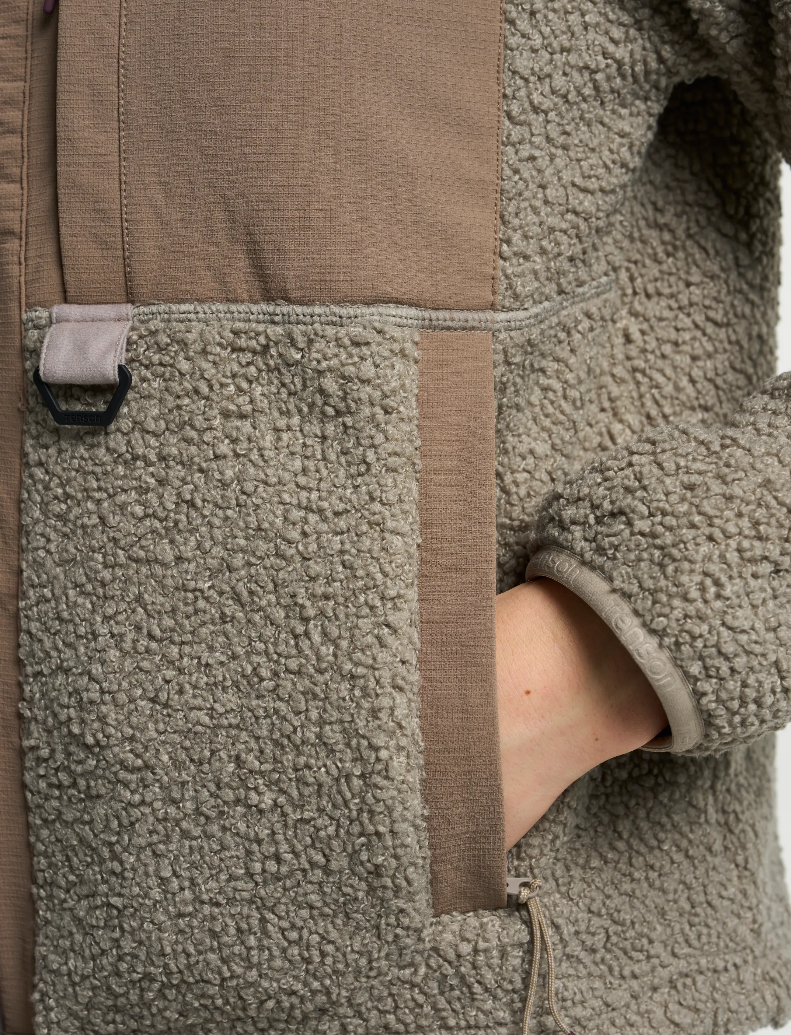 Tenson - Camper Pile W - tops - taupe - 5