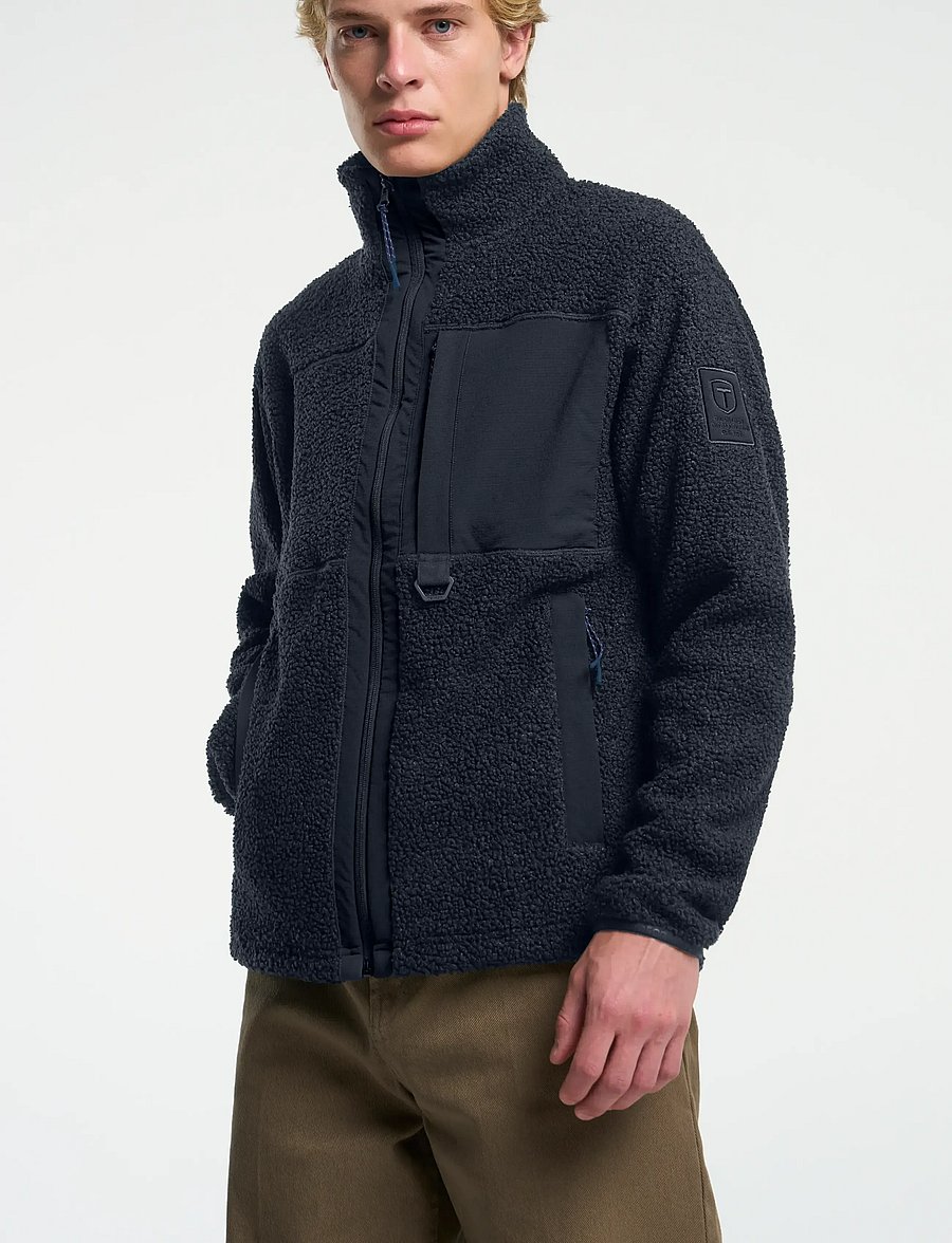Tenson - Camper Pile M - fleece & midlayer - black - 0