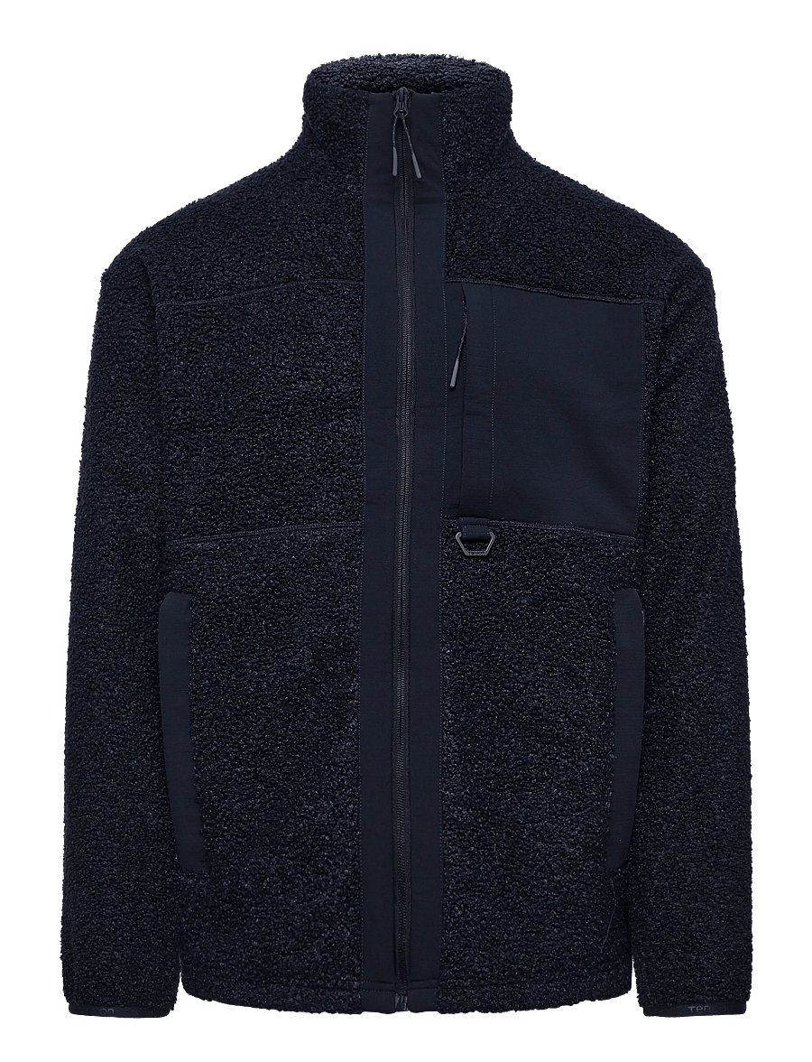 Tenson - Camper Pile M - fleece og mellemlag - dark navy - 0