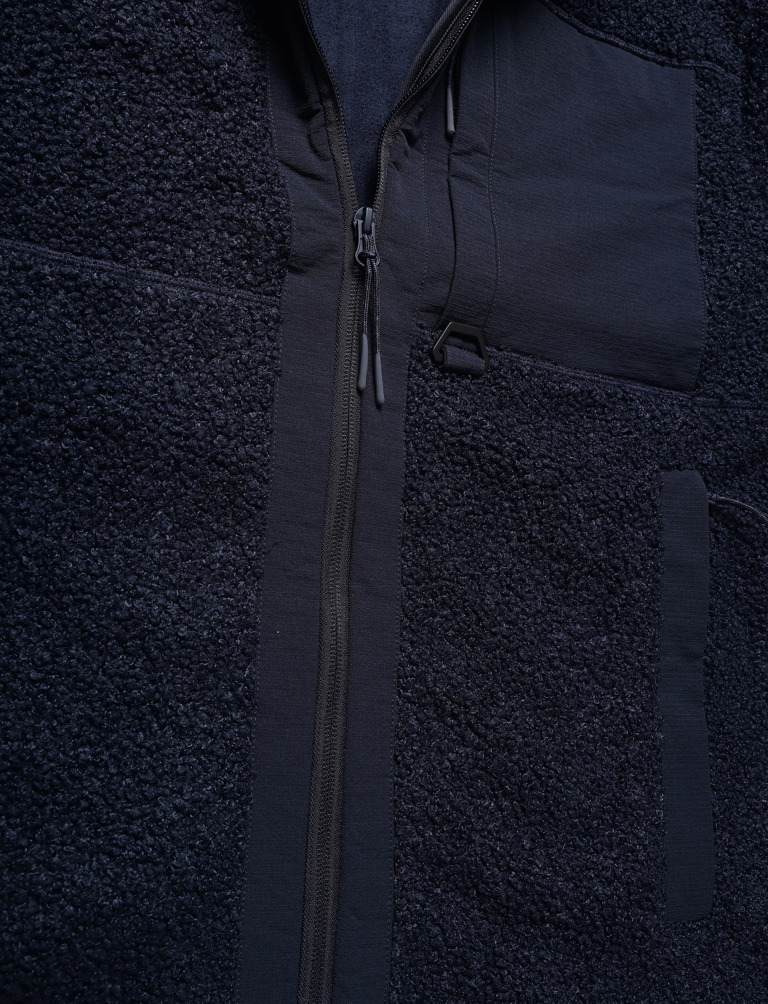 Tenson - Camper Pile M - fleece og mellemlag - dark navy - 3