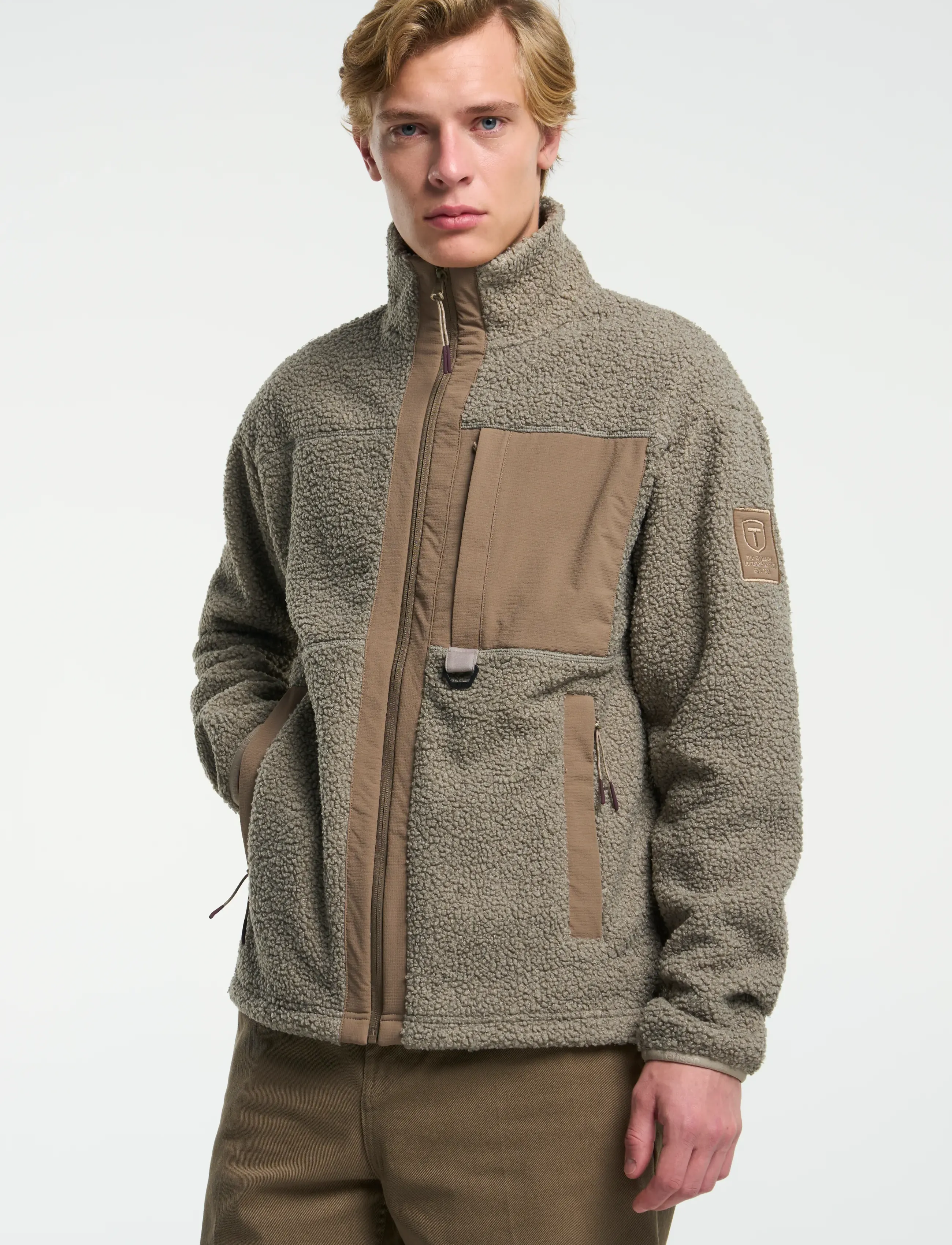 Tenson Camper Pile M - Teddy sweaters - TAUPE / brown