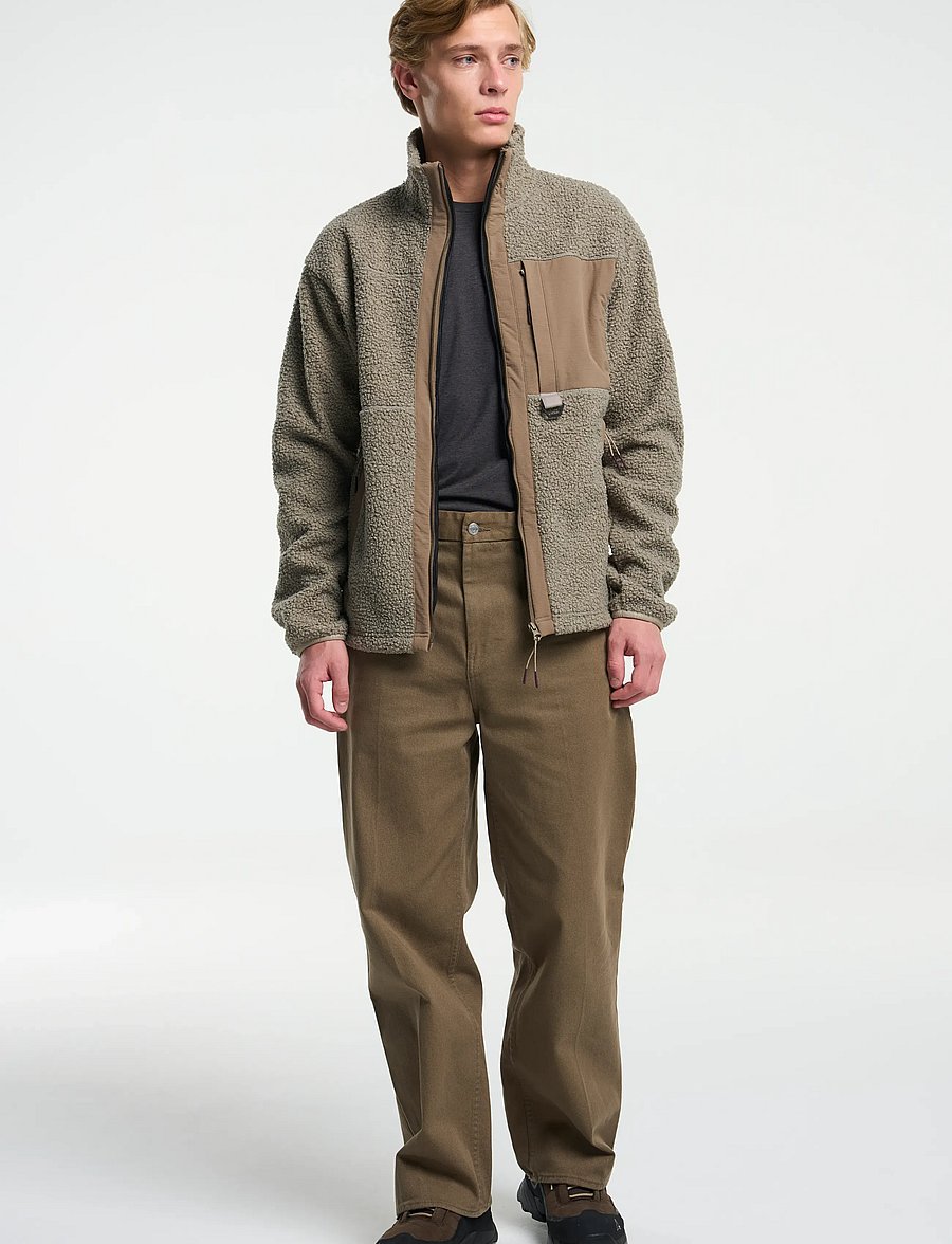 Tenson - Camper Pile M - fleece & midlayer - taupe - 5