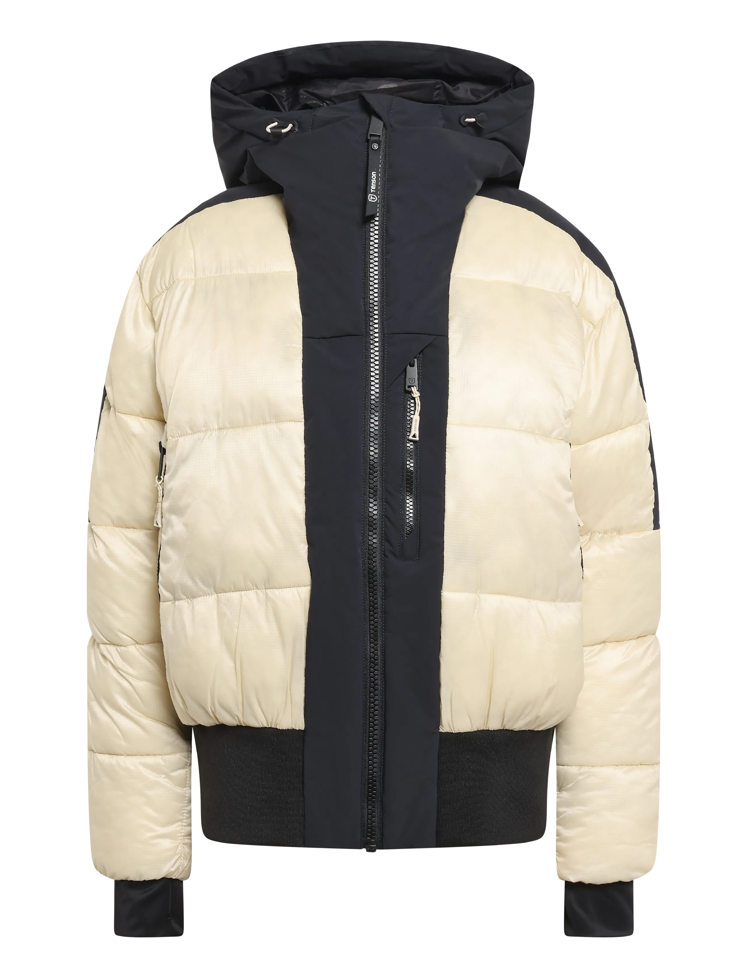 Tenson Monamie Ski Jacket Women - Joped ja mantlid - CREAM / cream