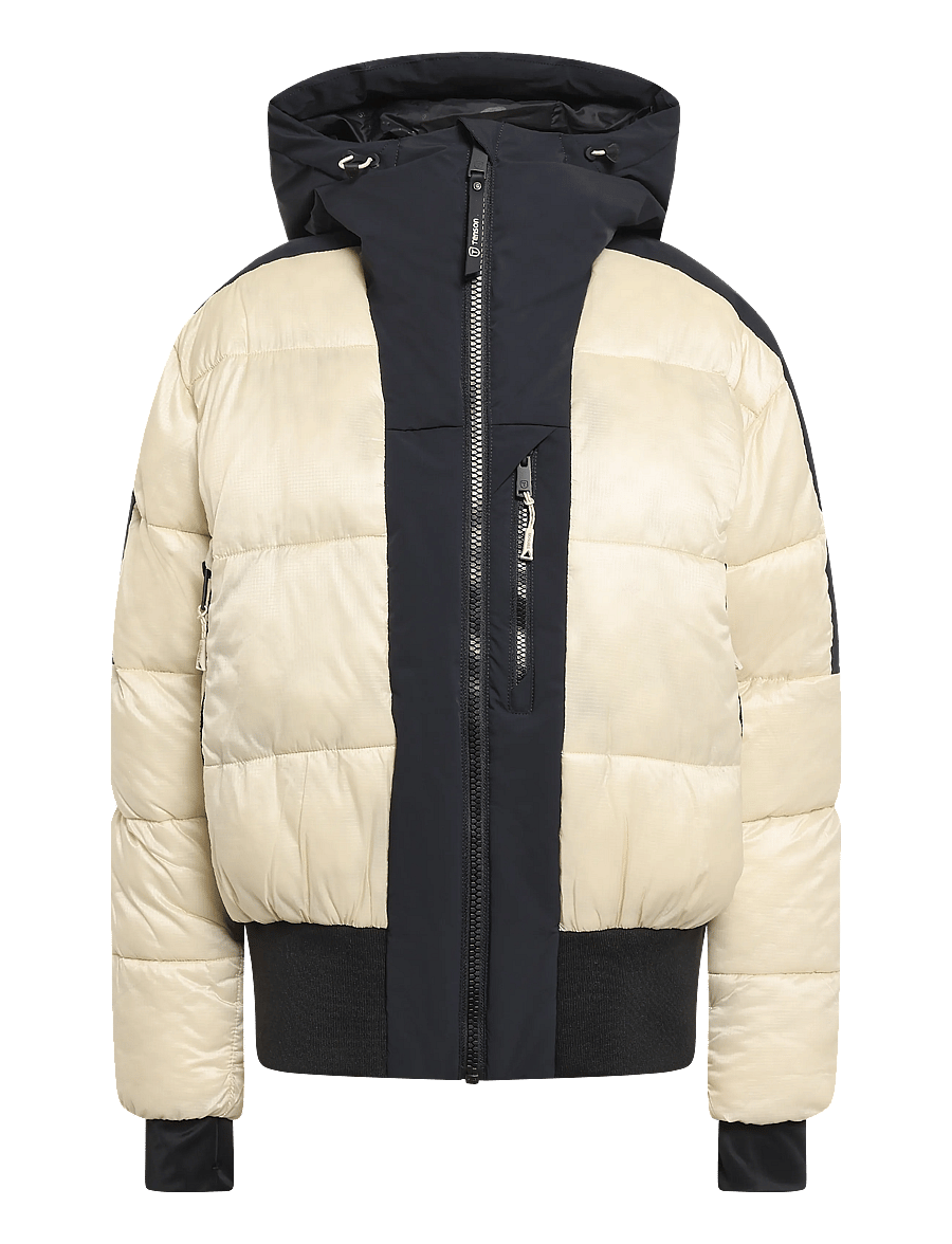 Tenson - Monamie Ski Jacket Women - ski-kleidung - cream - 0