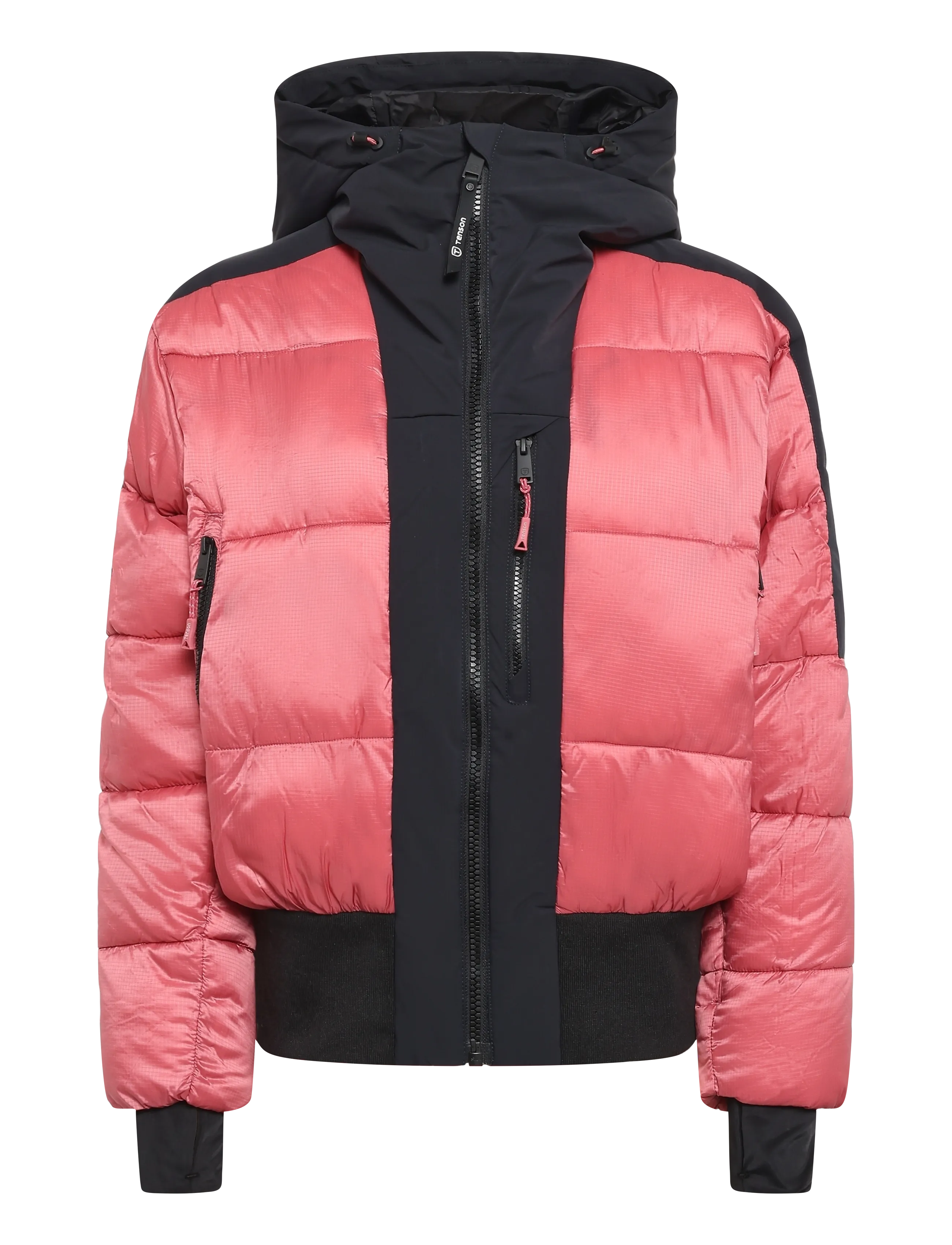 Tenson Monamie Ski Jacket Women, Damen, Bomber Skijacke, Rosa, Gr.M