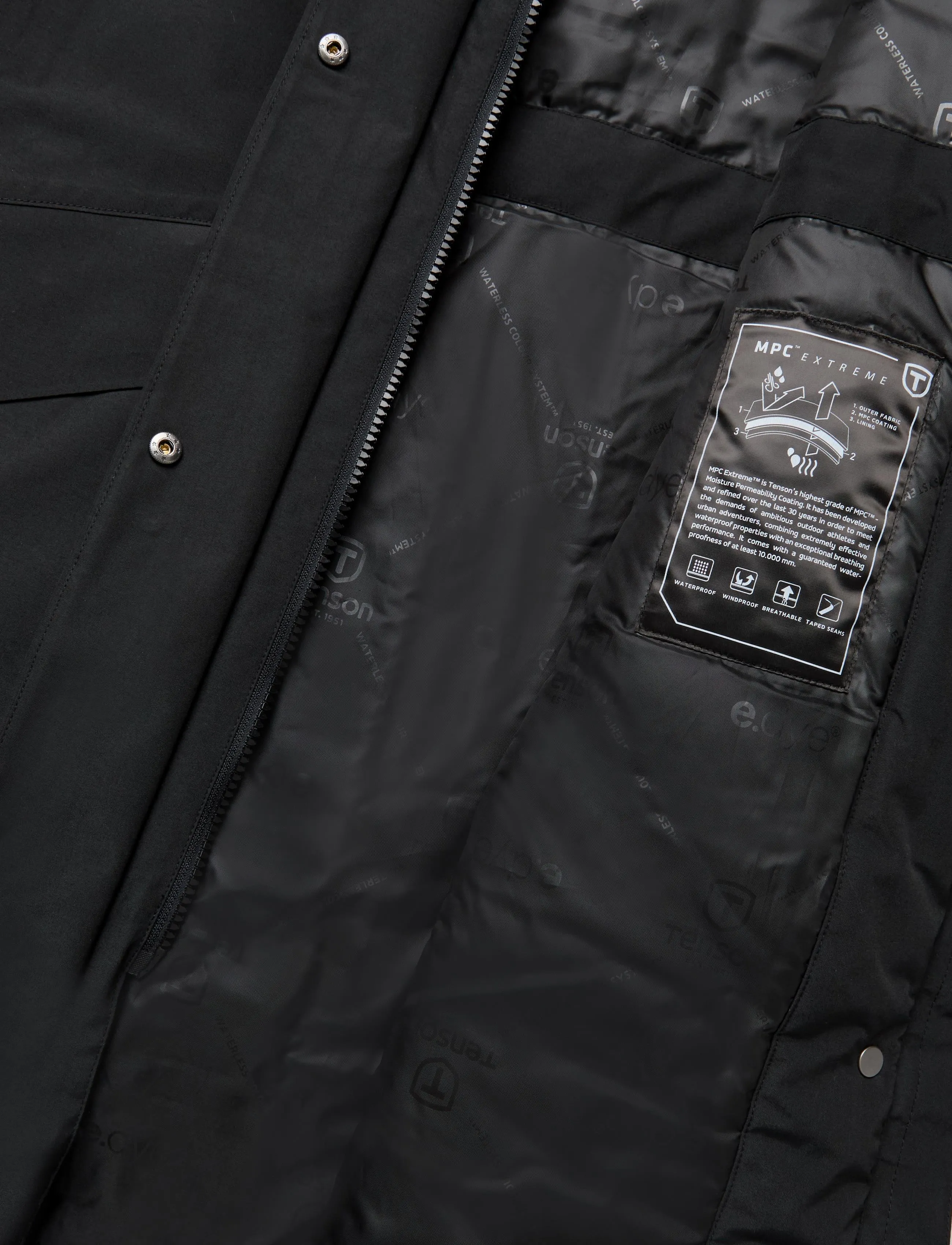 Tenson - Aurelia Parka W - jakker - black - 5