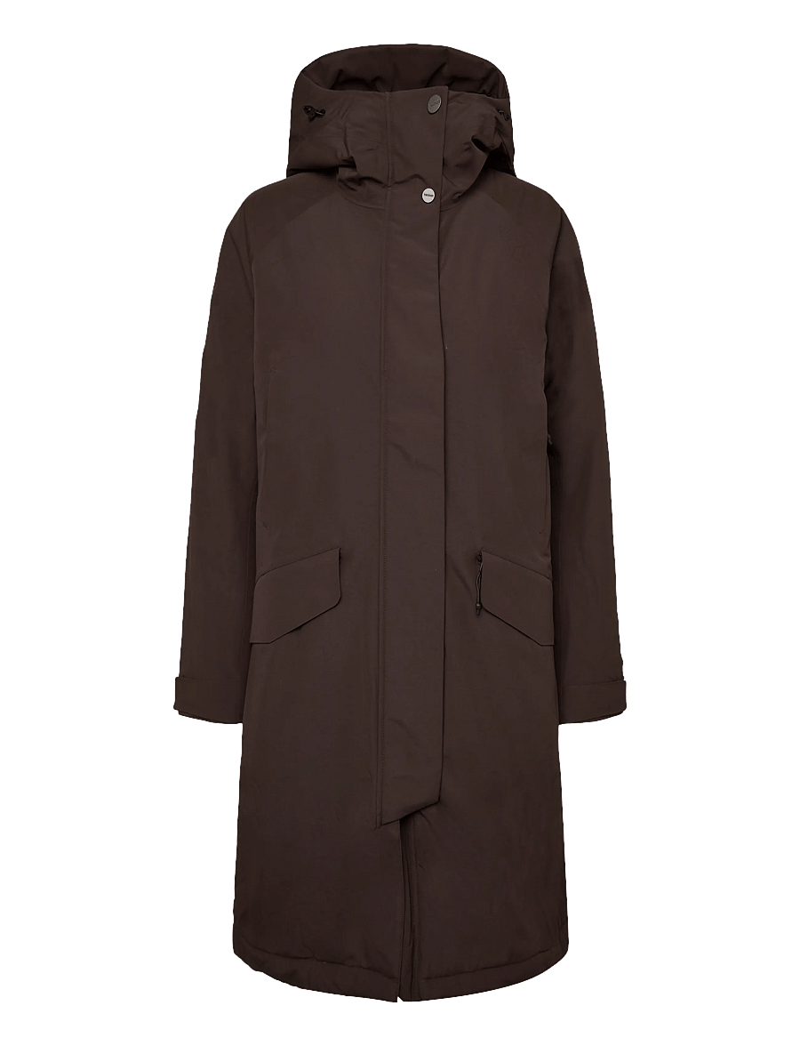 Tenson - Aurelia Parka W - dark brown - 0
