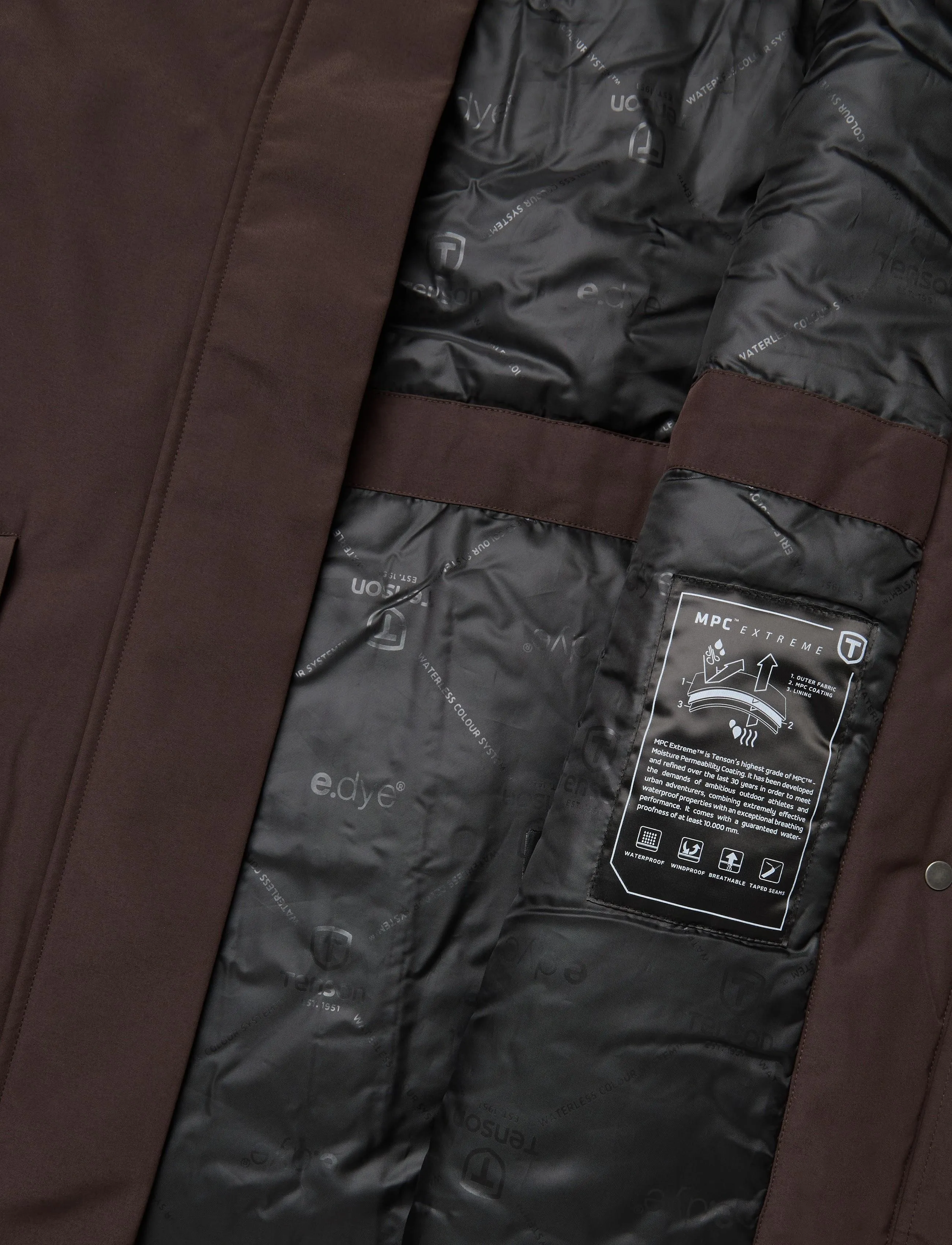 Tenson - Aurelia Parka W - dark brown - 5