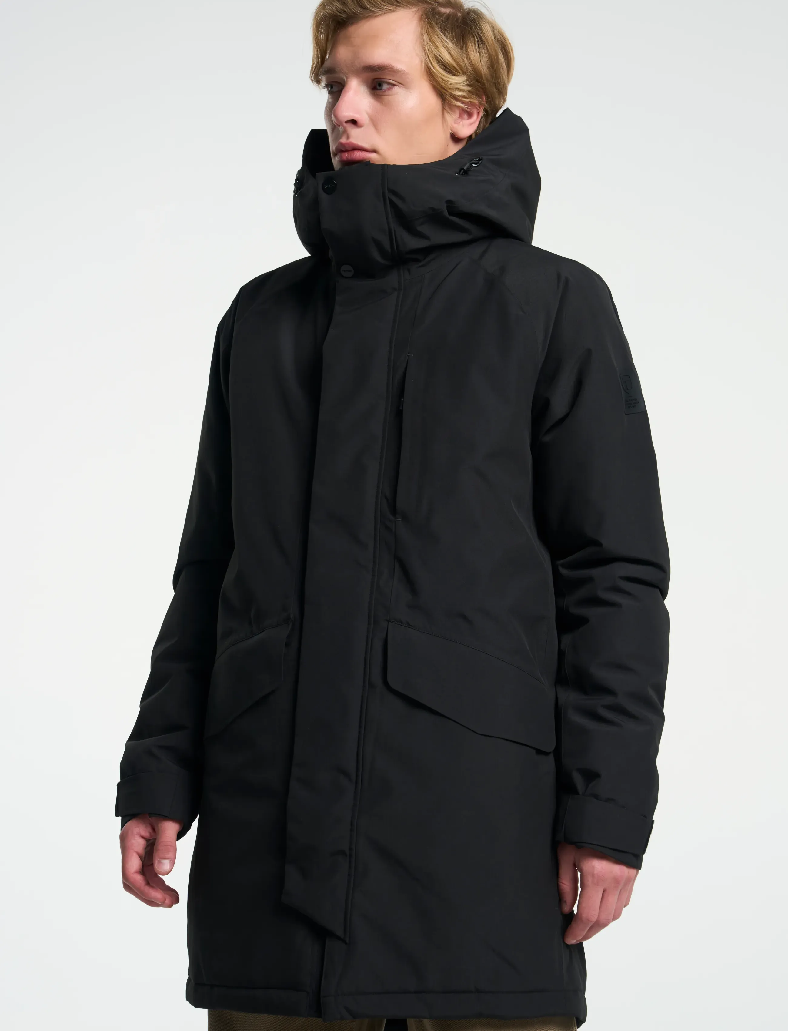 Tenson Dereck Parka M - Farben der Saison - BLACK / black