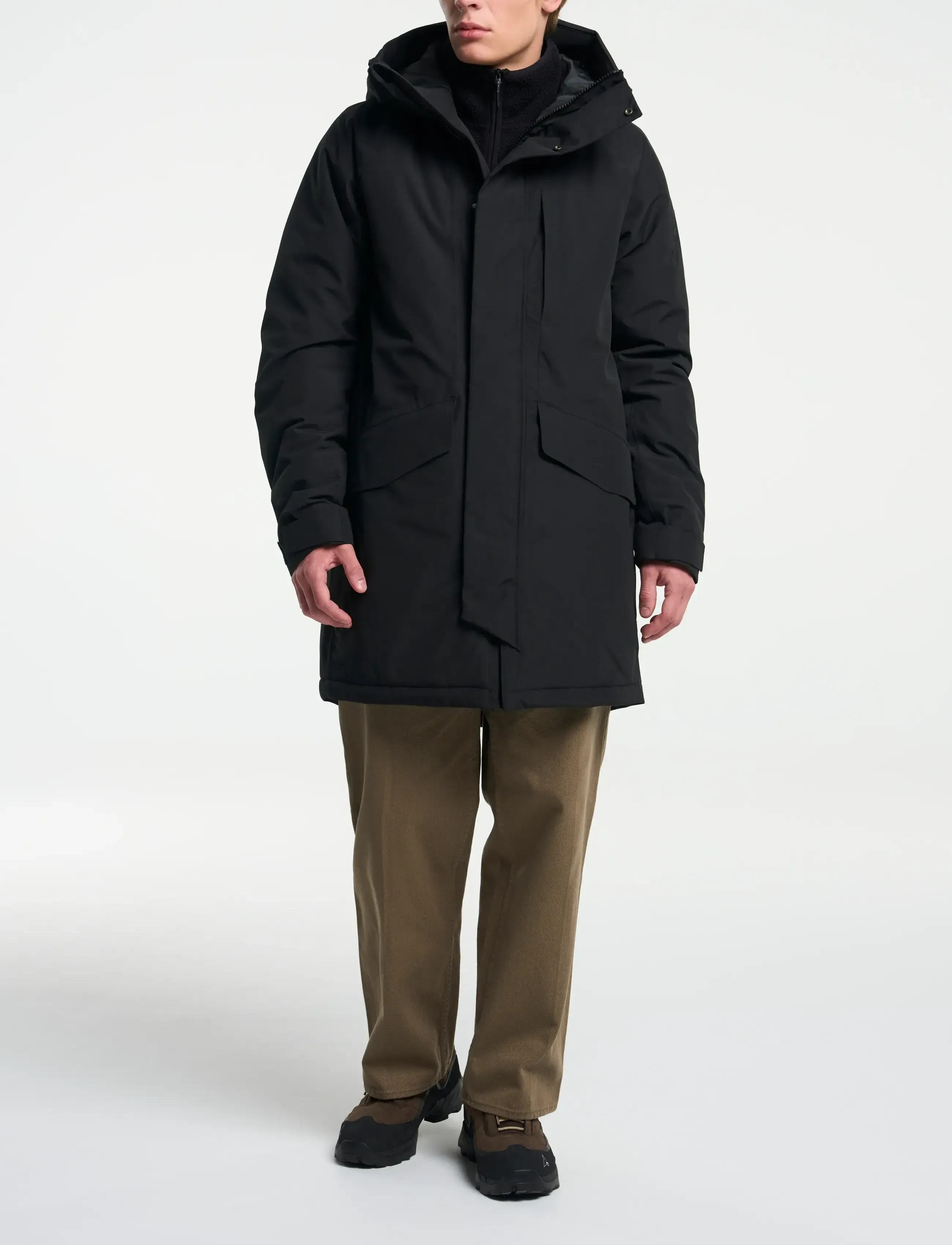 Tenson - Dereck Parka M - parkasjackor - black - 5