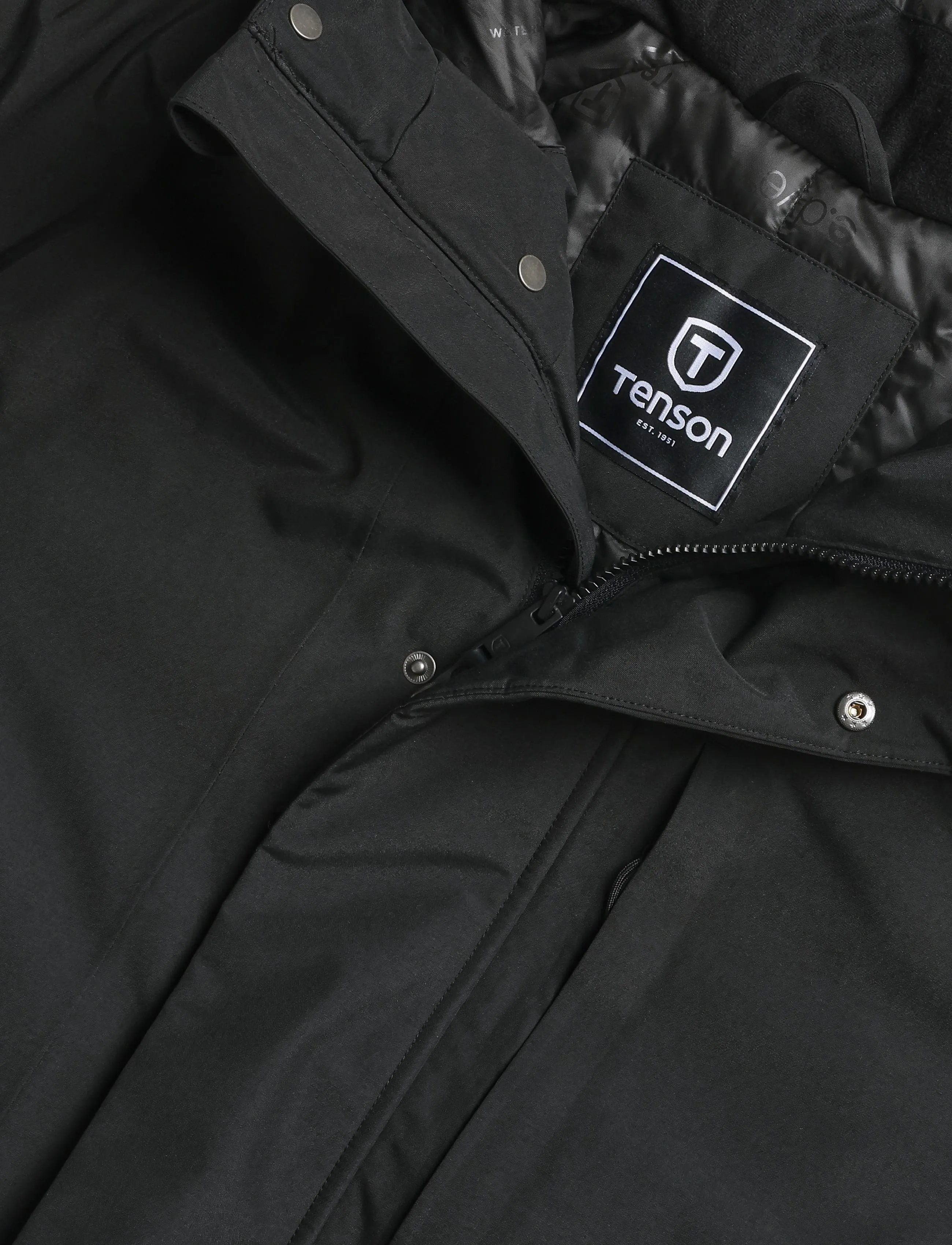 Tenson - Dereck Parka M - parkad - black - 2