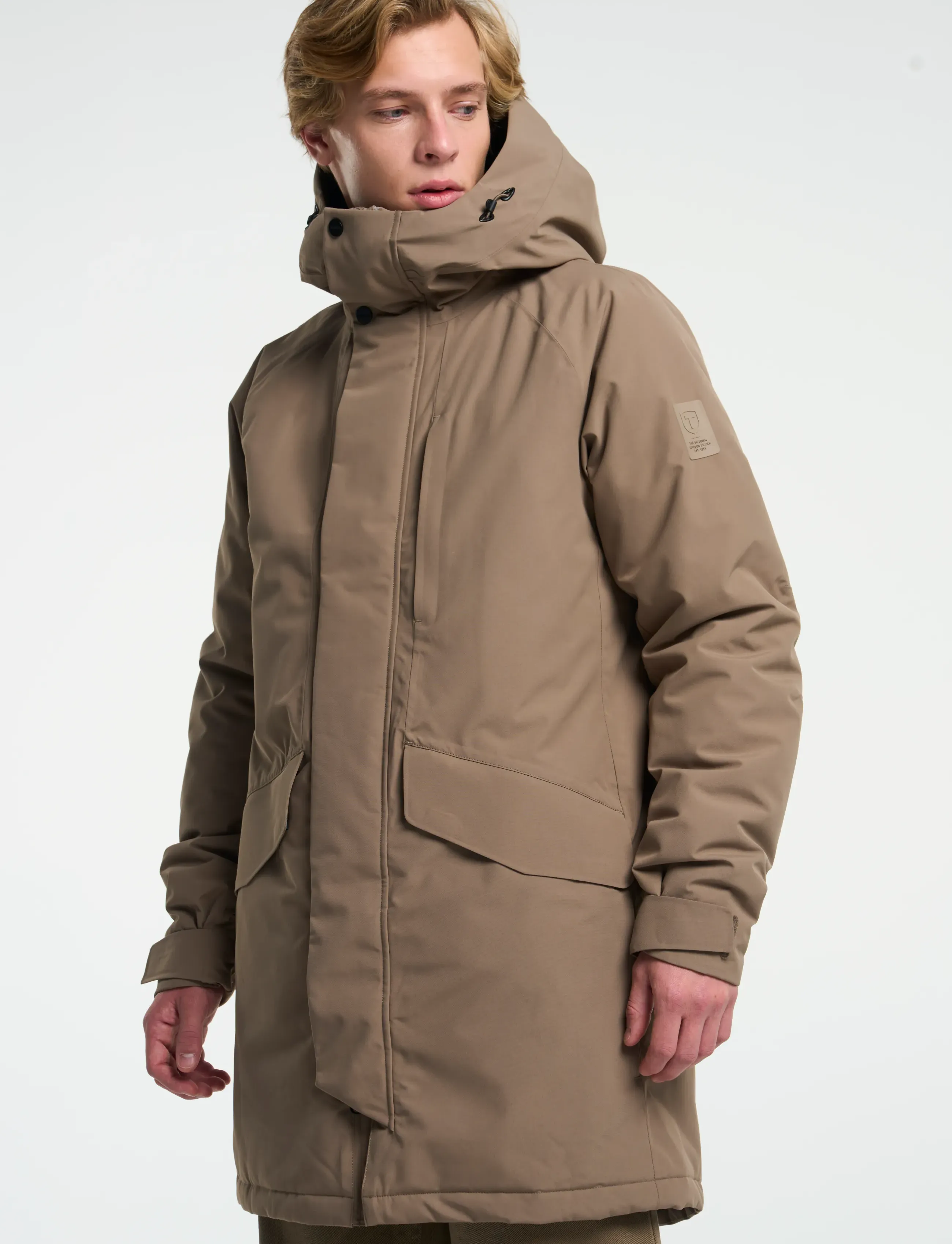Tenson - Dereck Parka M - parkasjackor - brown - 0