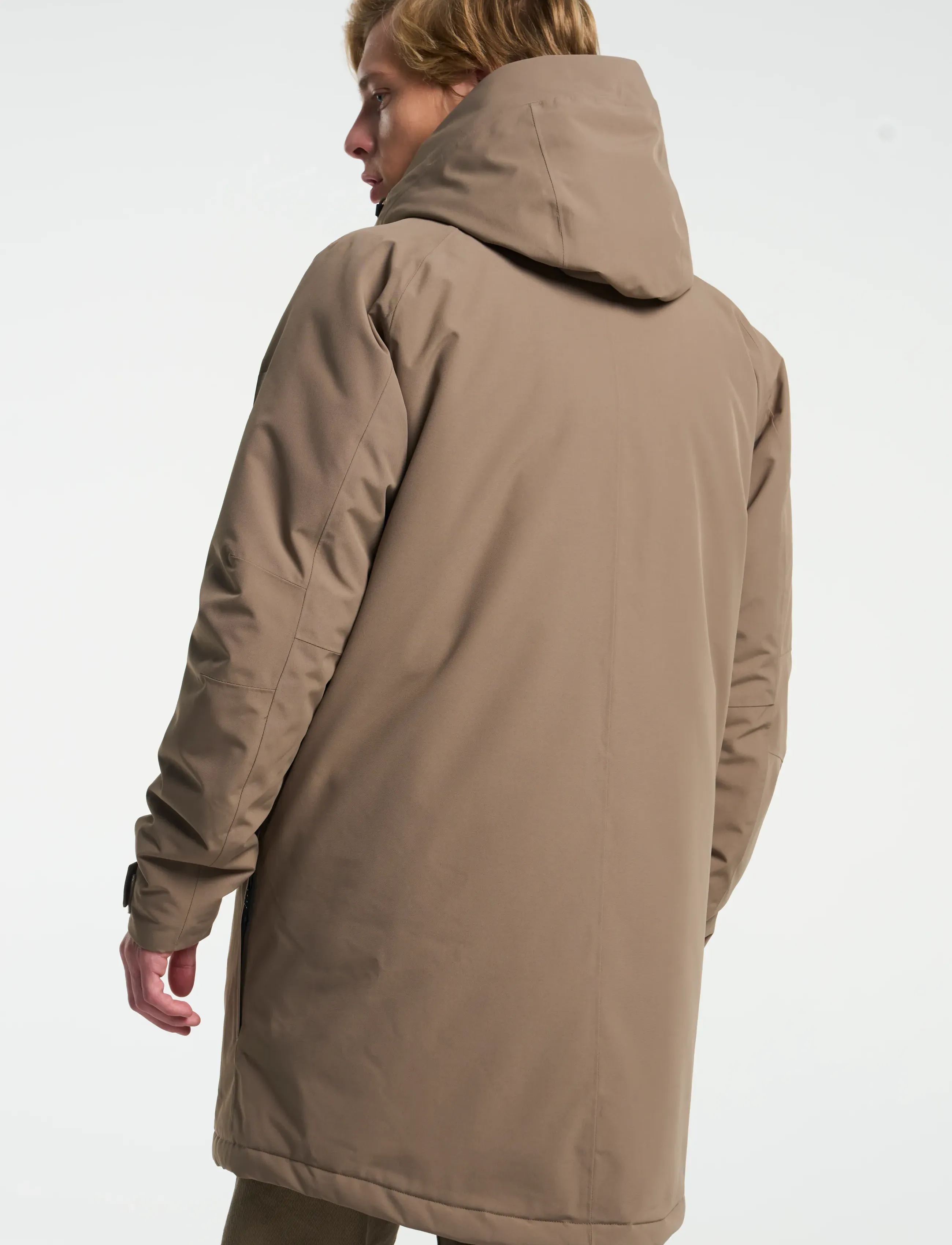 Tenson - Dereck Parka M - parkasjackor - brown - 3