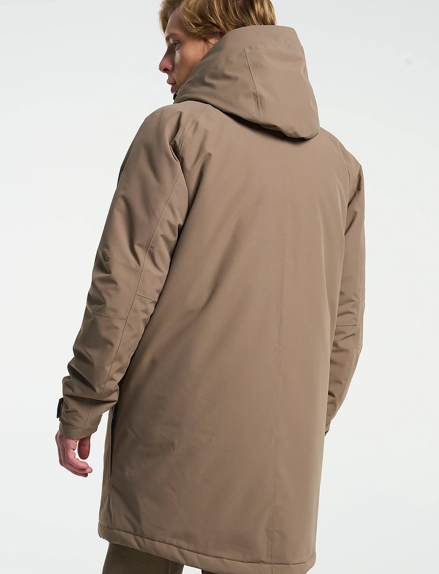 Tenson - Dereck Parka M - parka coats - brown - 3