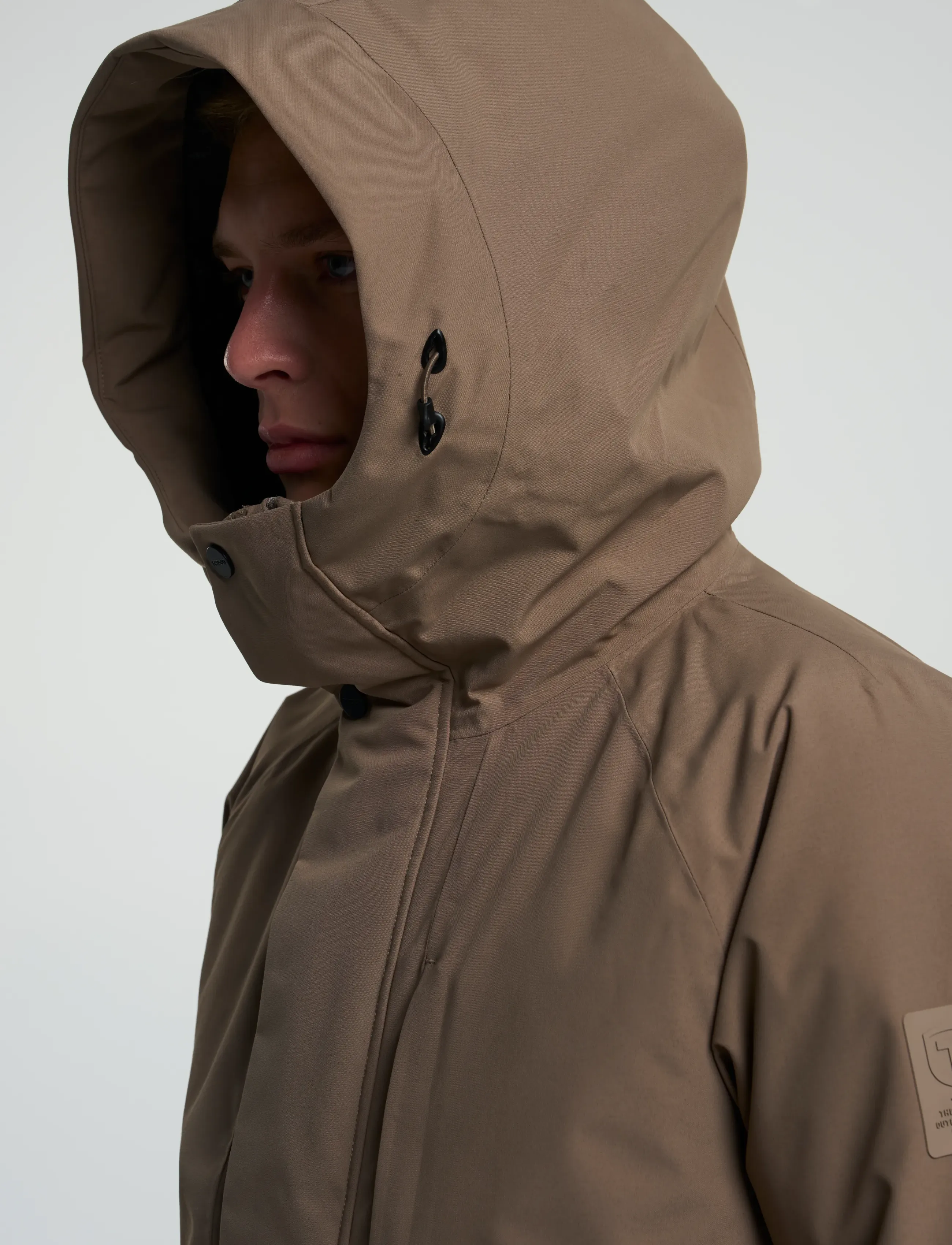 Tenson - Dereck Parka M - parkasjackor - brown - 4