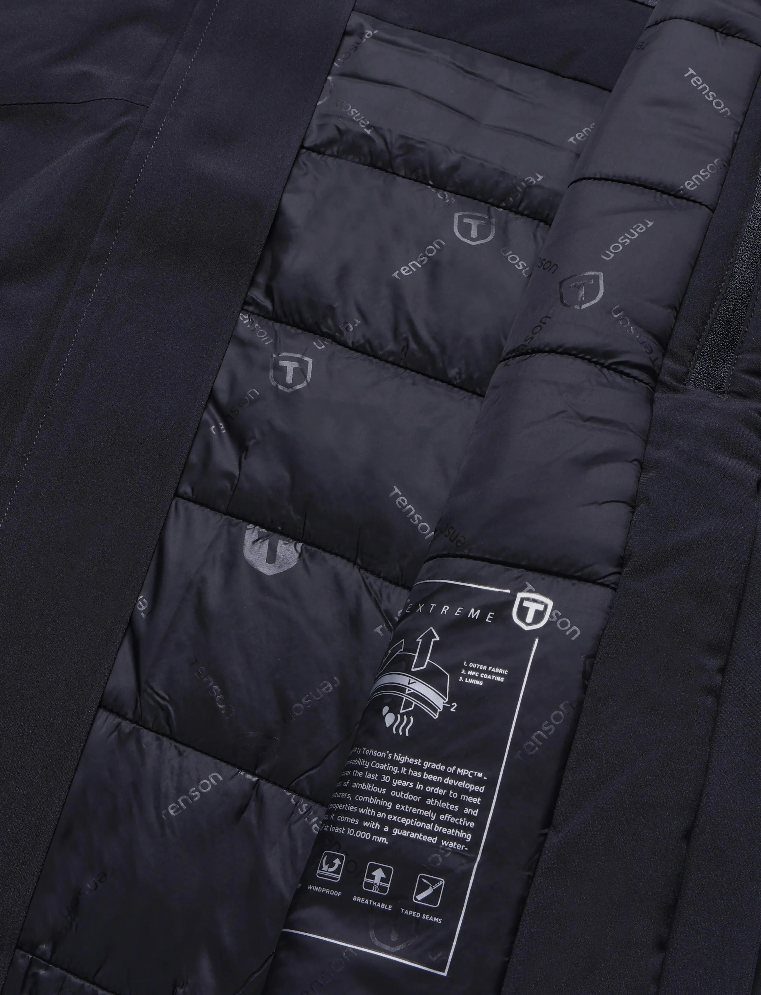 Tenson - Vision Storm Jacket W - skitøj - black - 4