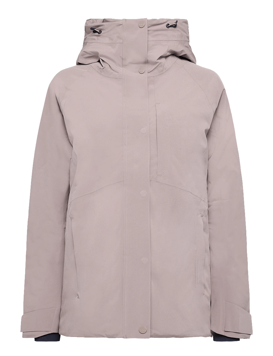 Tenson - Vision Storm Jacket W - ski-kleidung - brown - 0