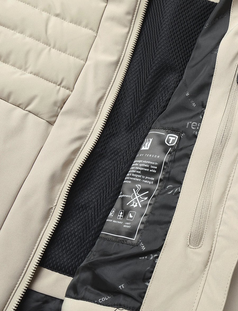 Tenson - Caitlyn Jacket Women - skitøj - sand - 5