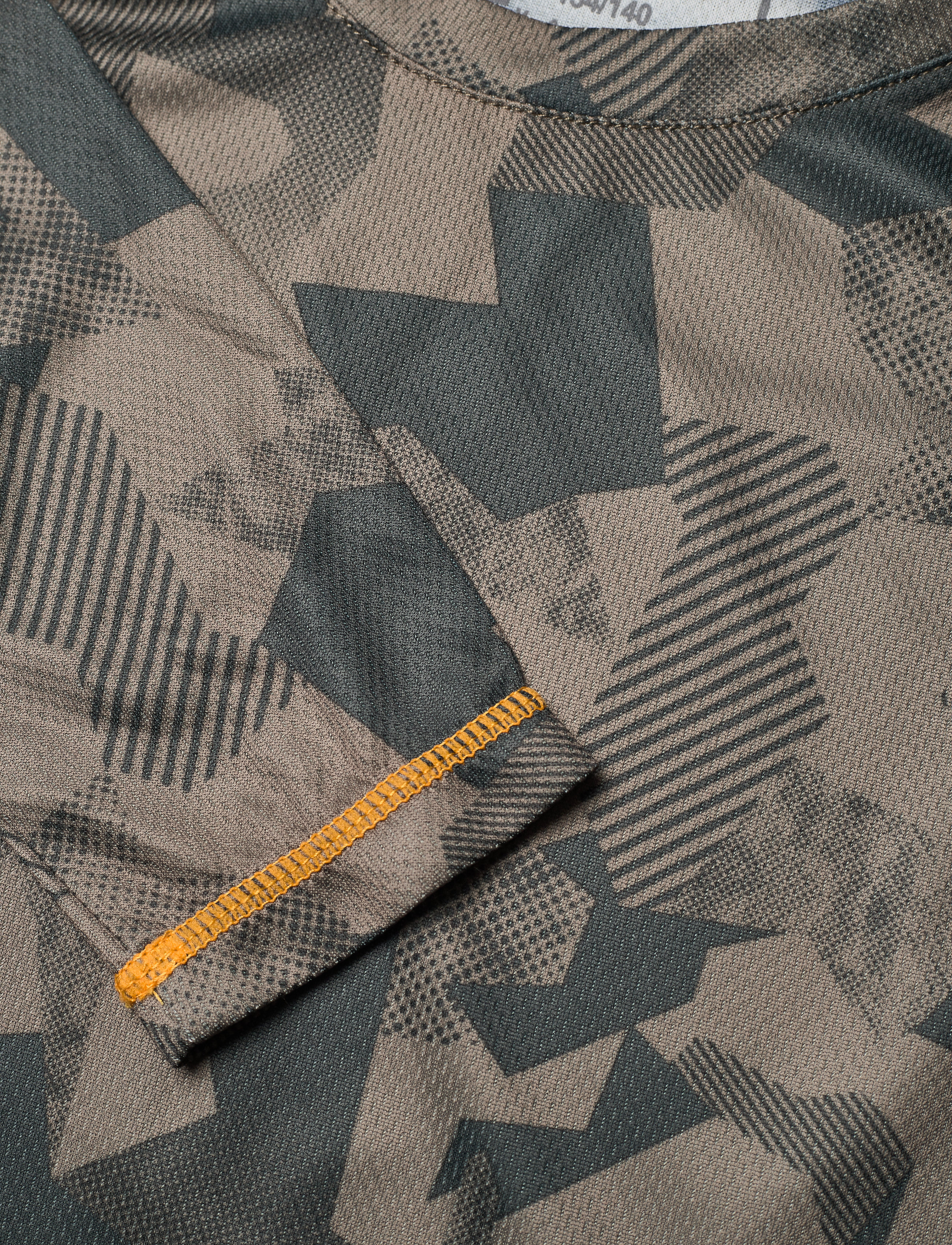Tenson - Poppy Print - dark khaki - 4
