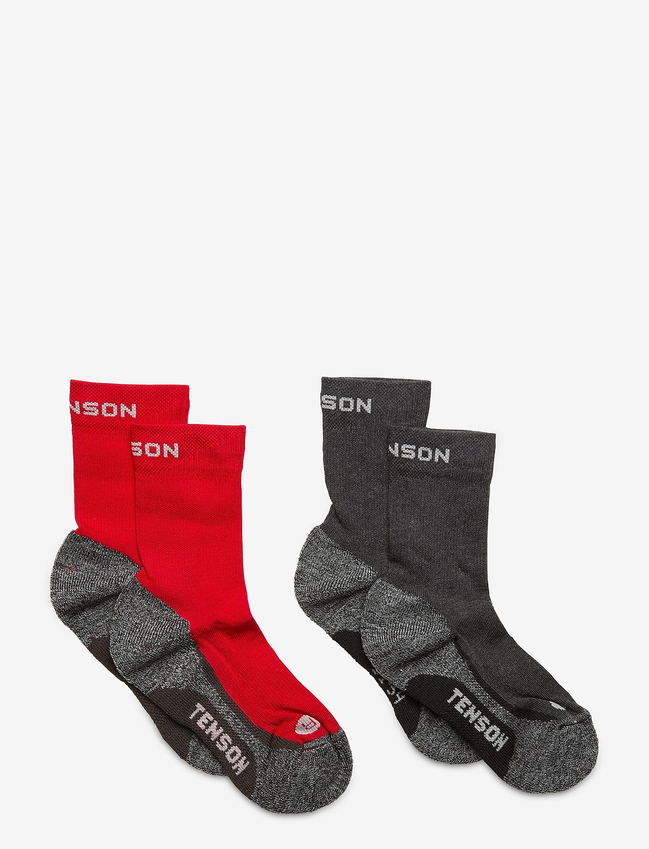 Tenson - Hiking Crew Jr 2 PK - grey - 0