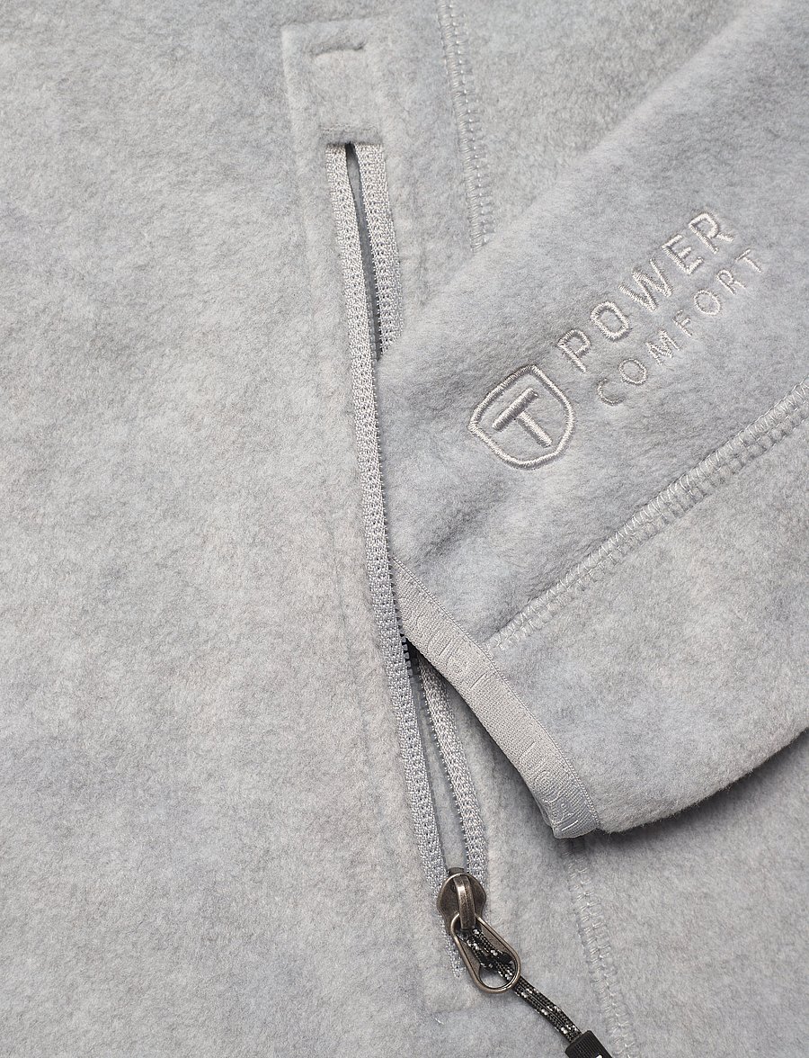 Tenson - Miracle Fleece W - viršutinės dalies drabužiai - grey - 3