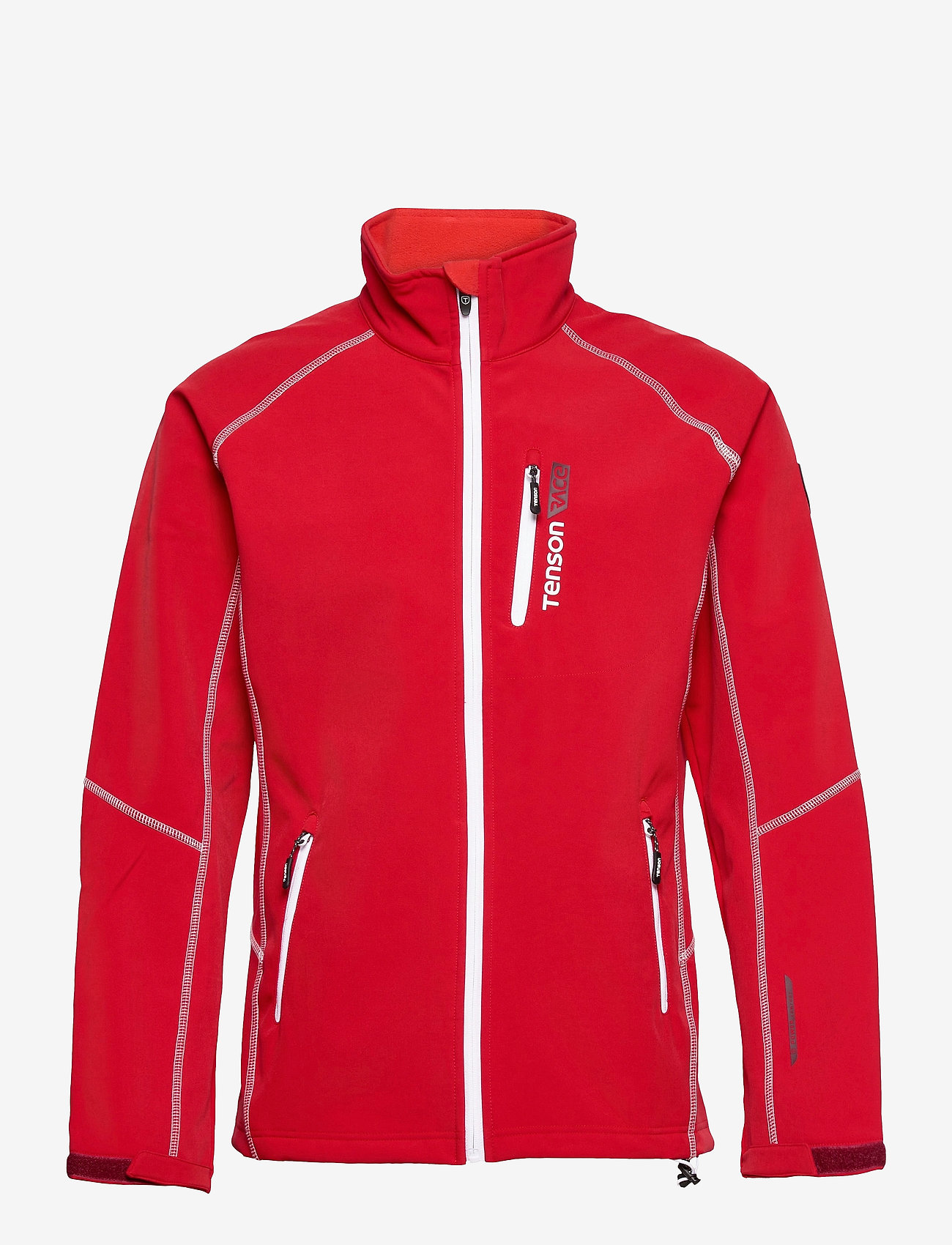 Tenson - Race Softshell M - jakker og regnjakker - red - 0
