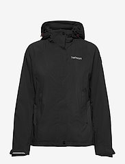 Tenson - BISCAYA EVO JKT W - outdoor & rain jackets - black - 0