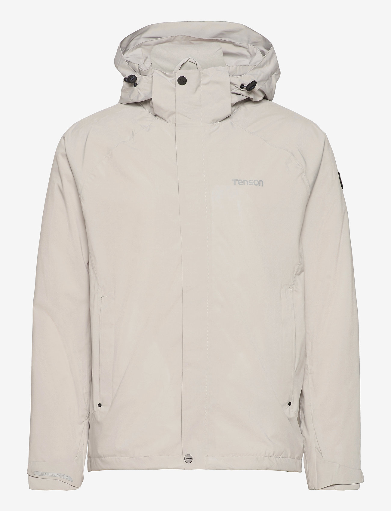 Tenson - Biscaya Evo Jacket M - frilufts- & regnjakker - grey - 0