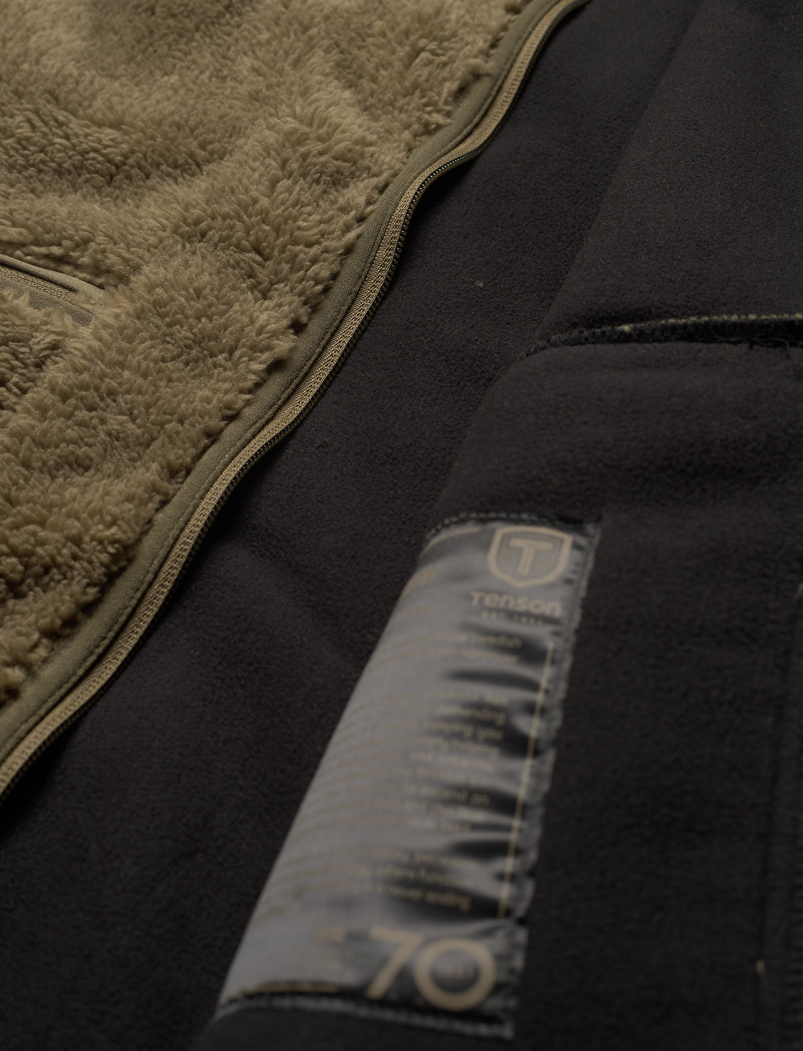Tenson - Nechako Pile Vest M - olive - 4