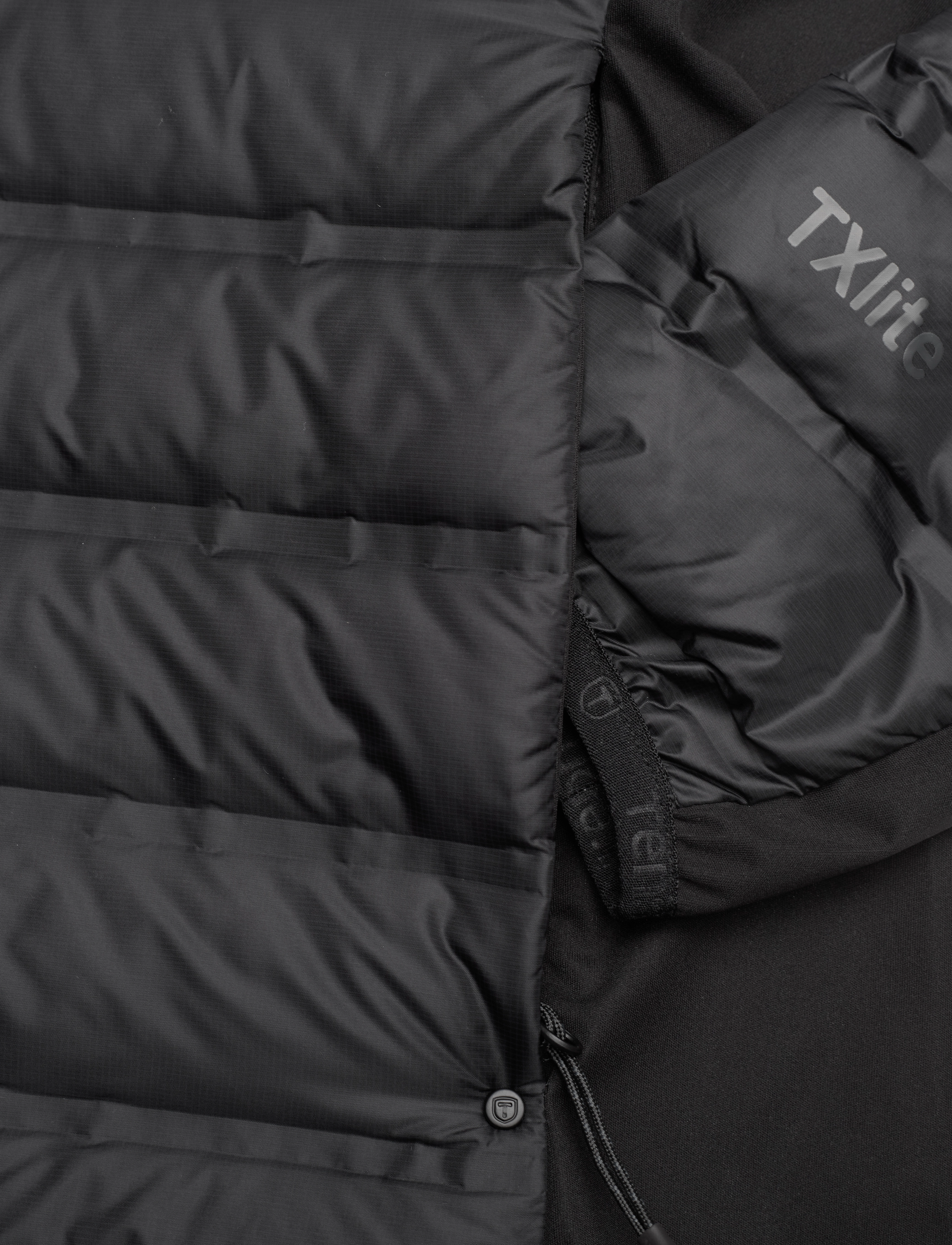 Tenson - TXlite Down Jacket Women - dun- & vadderade jackor - black - 3