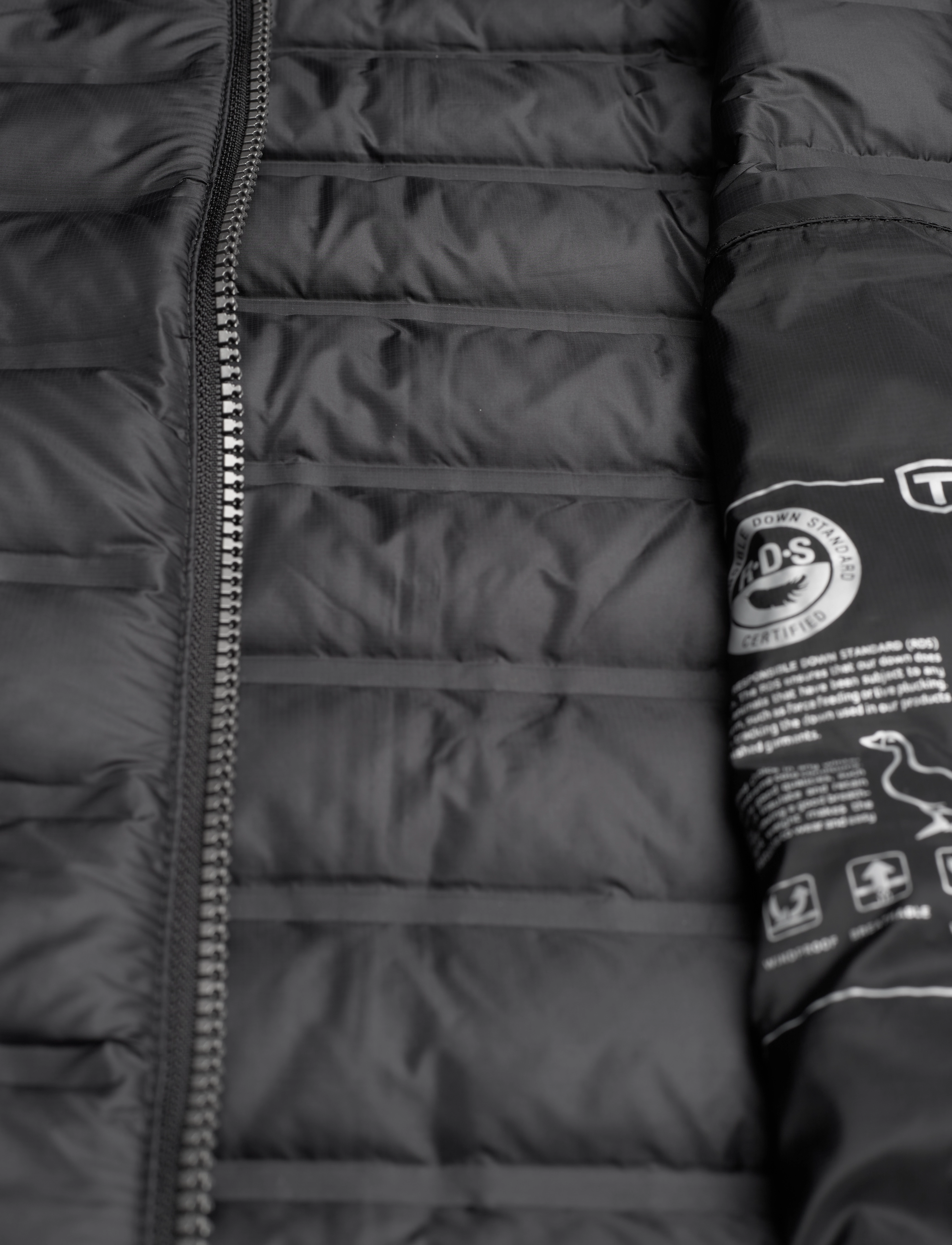 Tenson - TXlite Down Jacket Women - dun- & vadderade jackor - black - 4