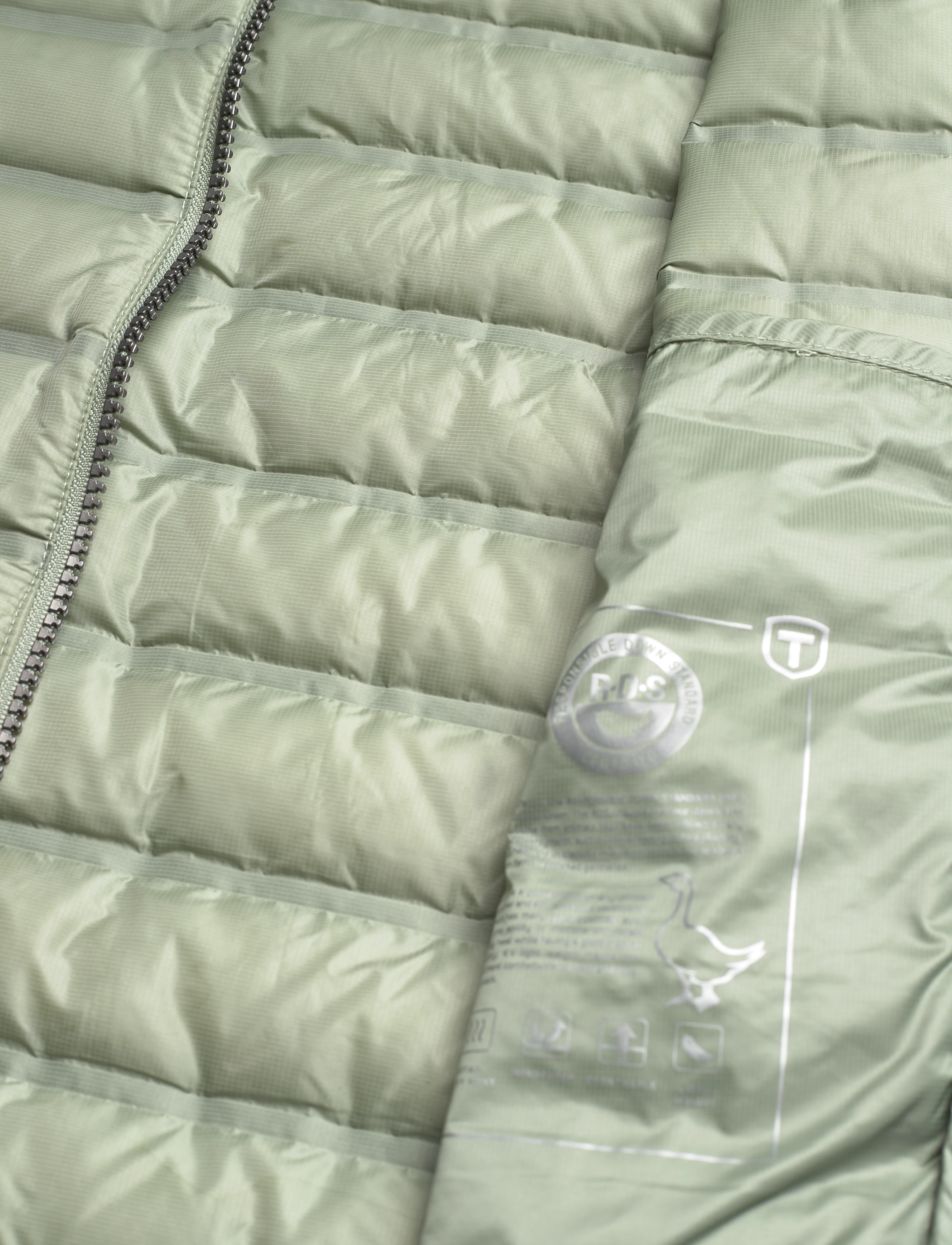 Tenson - TXlite Down Jacket Women - gefütterte & daunenjacken - grey green - 4