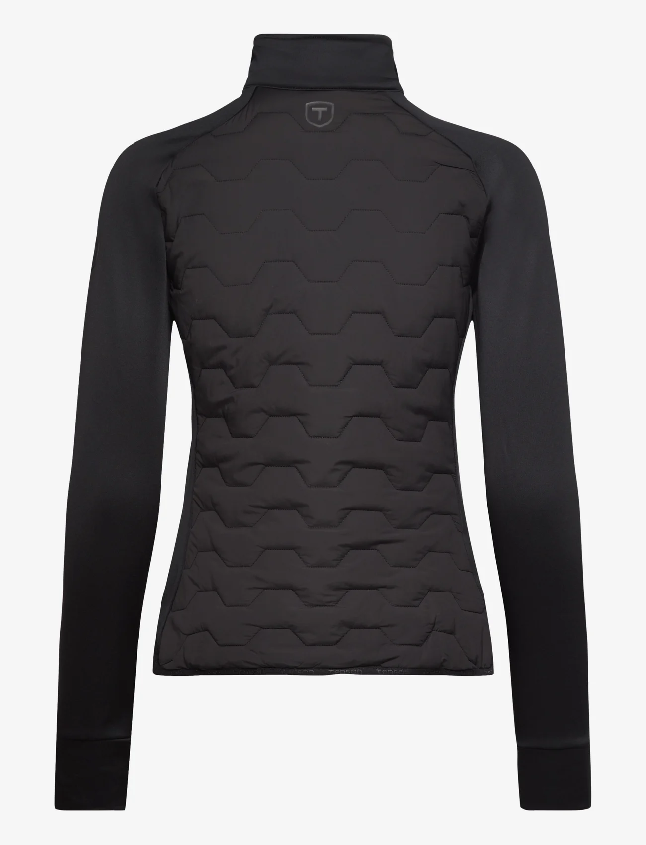 Tenson - TXlite Hybrid Midlayer Zip Woman - mid layer jackets - black - 1