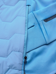 Tenson - TXlite Hybrid Midlayer Zip Woman - mid layer jackets - light blue - 3