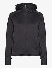 Tenson - TXlite Midlayer Hoodie Zip Women - mid layer jackets - black - 0