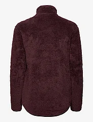 Tenson - Thermal Pile Zip Jacket - mid layer jackets - wine - 1