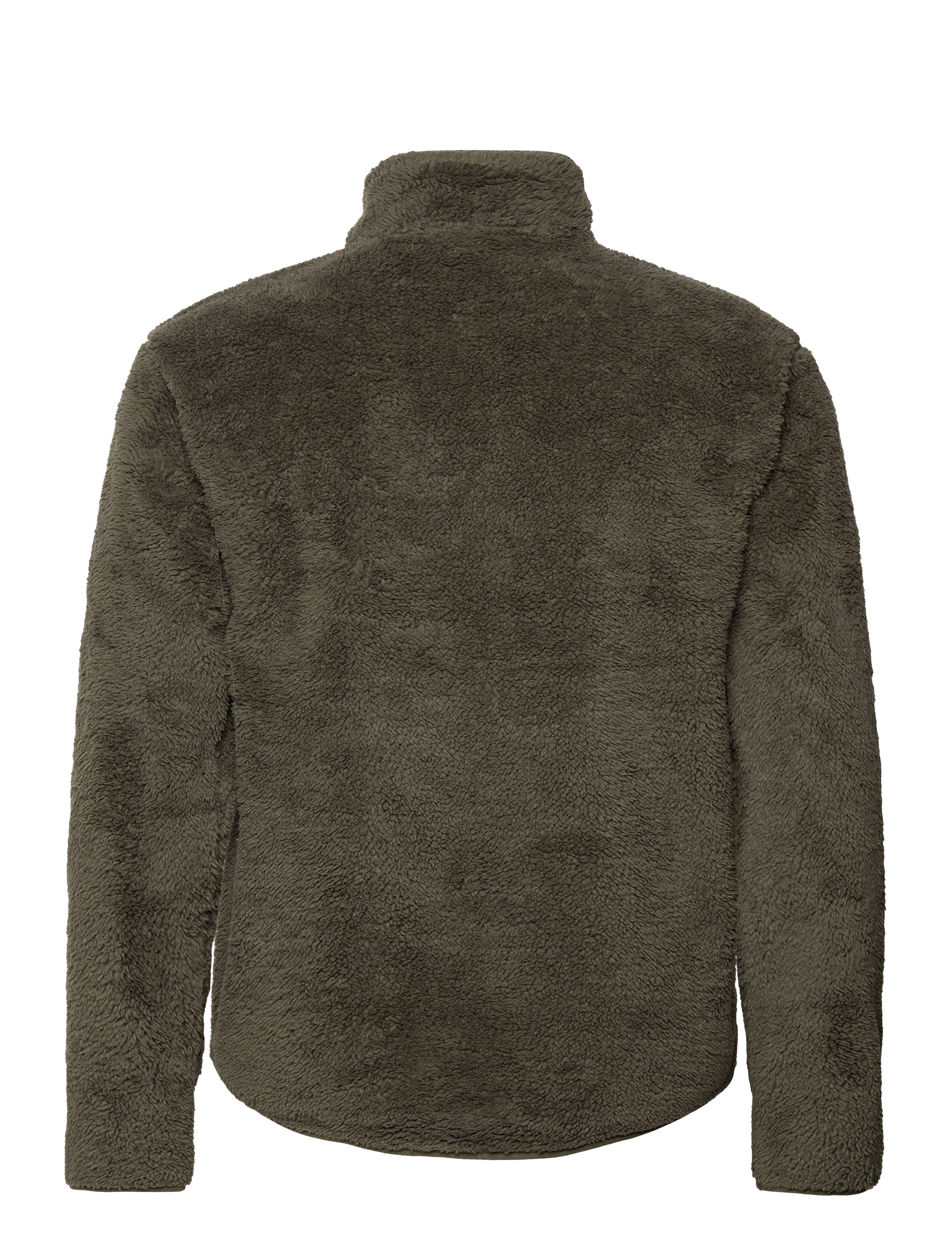 Tenson - Thermal Pile Zip J M - dark khaki - 1